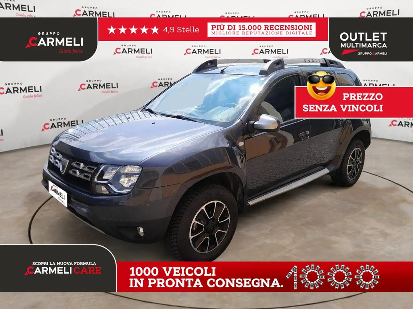 Dacia Duster 1.6 Laureate Family 4x2 s&s 115cv Schwarz - 1