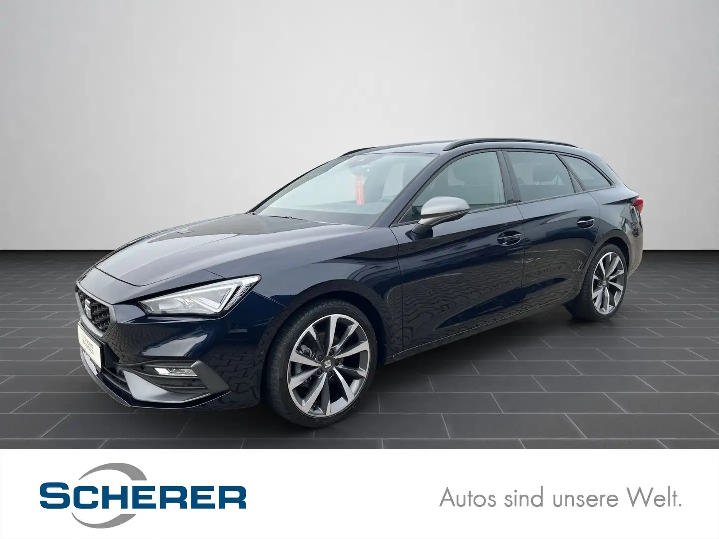 SEAT Leon Sportstourer 1,5 TSI DSG NAVI/LED/PDC/Sitzh Blau - 1
