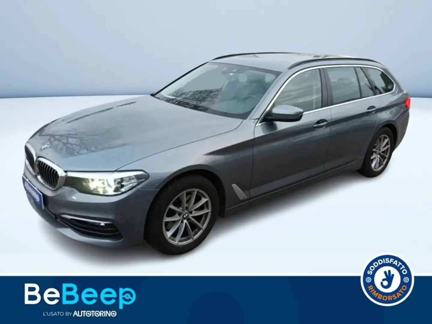 BMW 520 Touring 520D TOURING XDRIVE BUSINESS AUTO Grey - 1