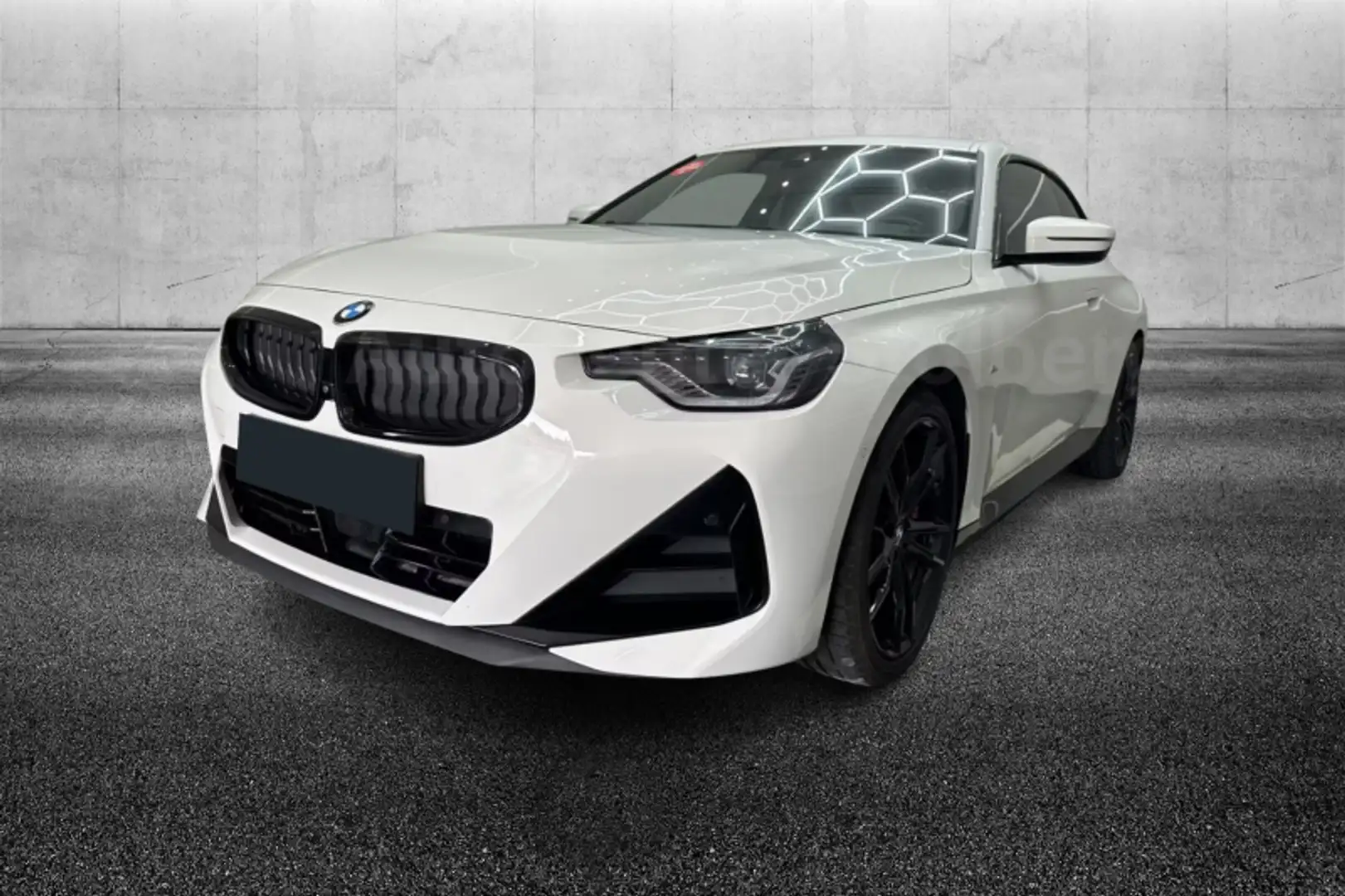 BMW 220 220d Coupé Msport Blanc - 1