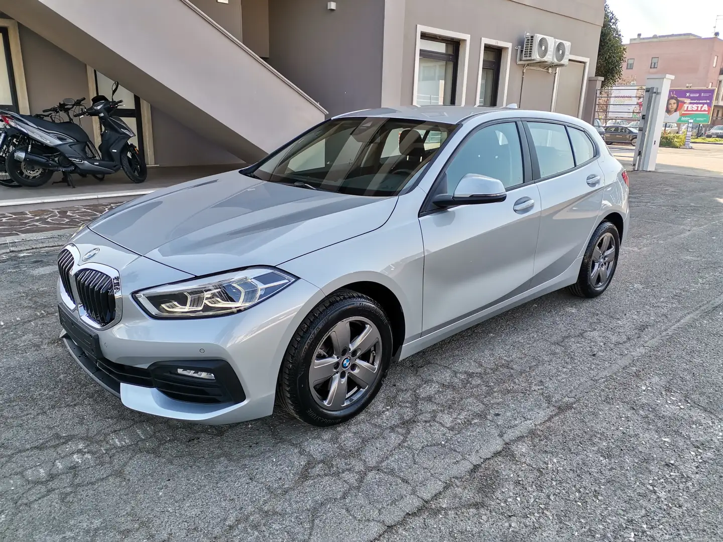 BMW 116 116d Advantage automatica-solo 27000km!! Argento - 1