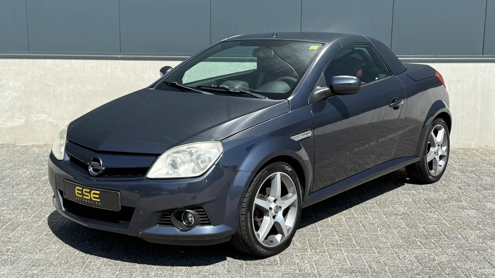 Opel Tigra TwinTop 1.8-16V Rhythm Zeer netjes | Airco Blauw - 2