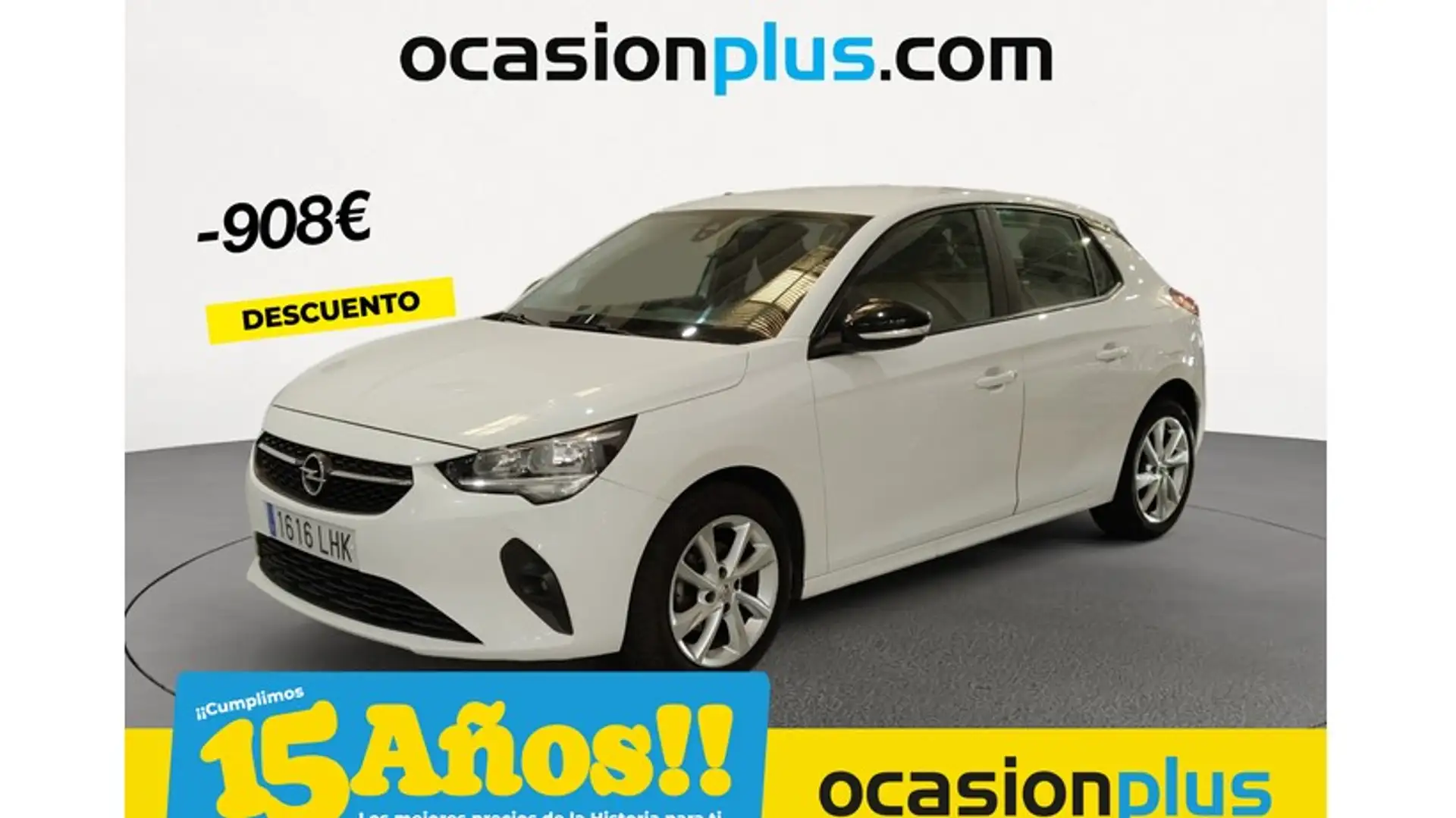Opel Corsa 1.2 XEL S/S Edition 75 Blanc - 1