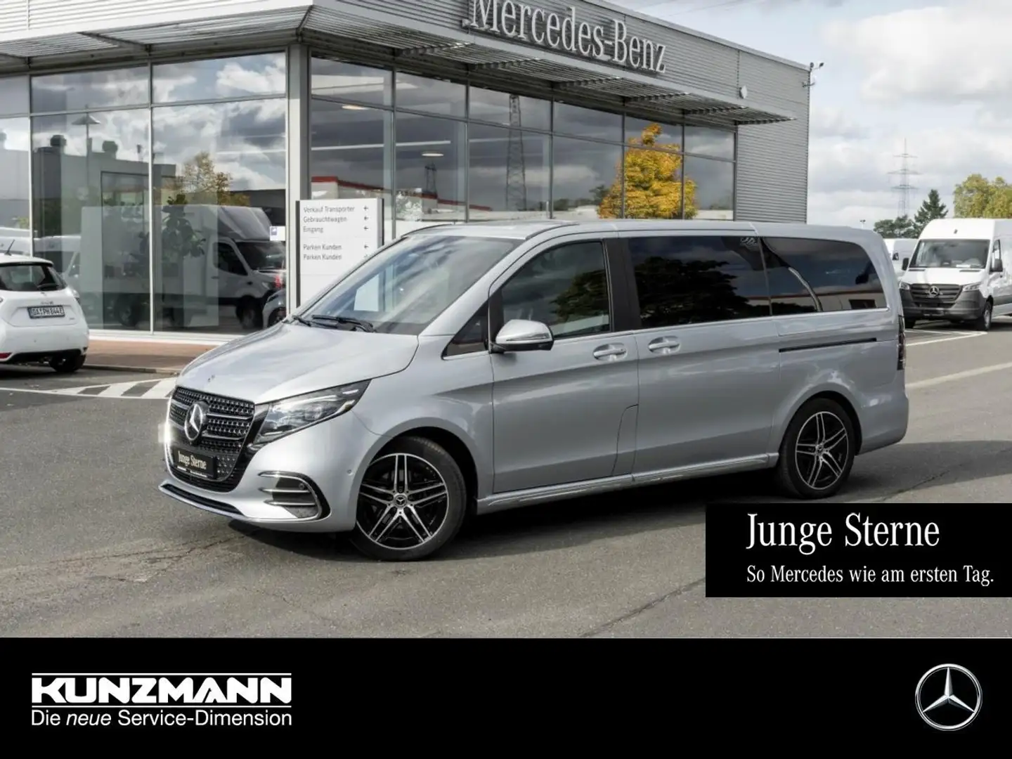Mercedes-Benz V 300 EXCLUSIVE Lang AMG Luxussitze NP 110.227 Argent - 1