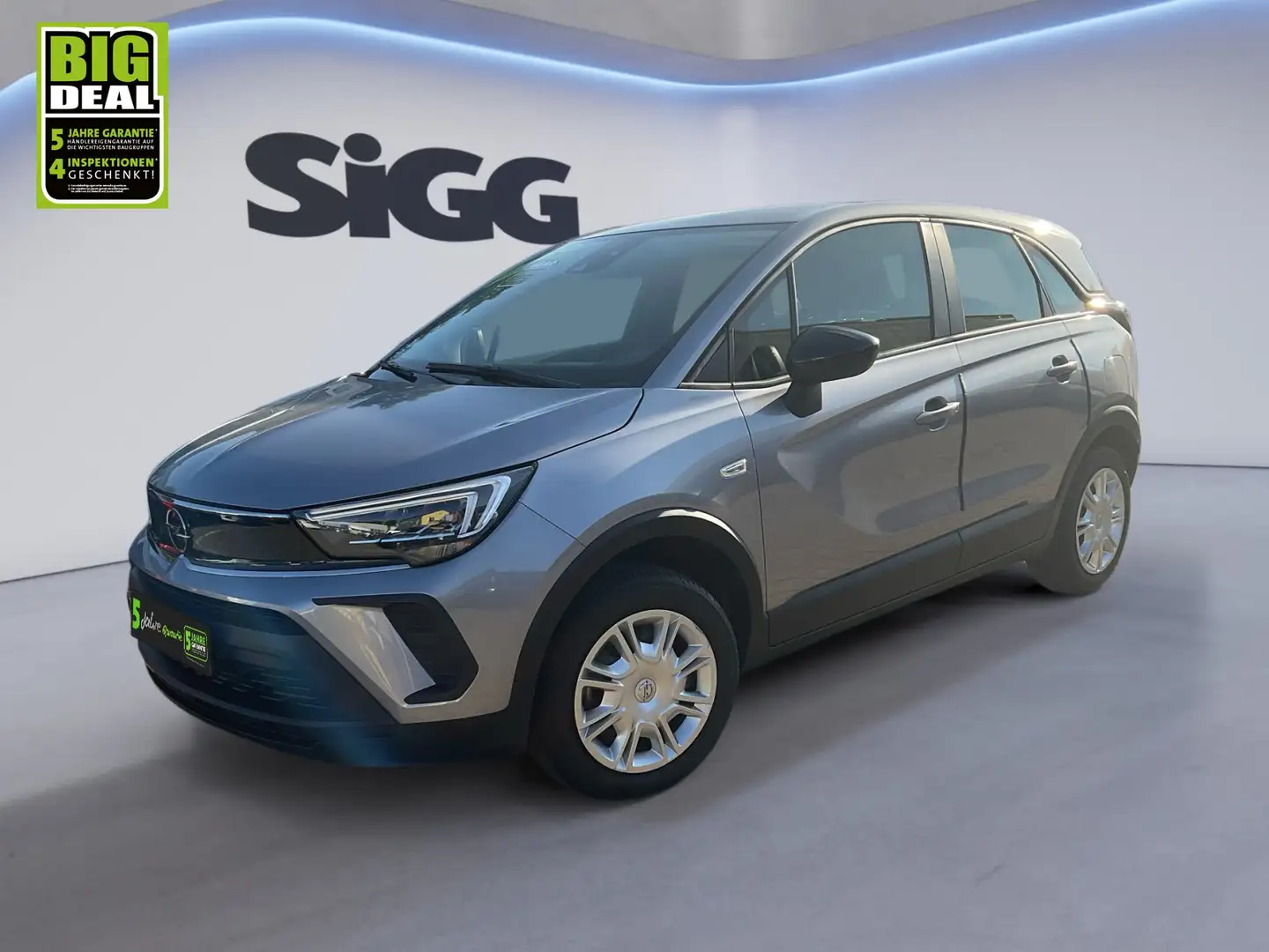 Opel Crossland 1.2 Turbo Edition Klima Navi Grau - 2