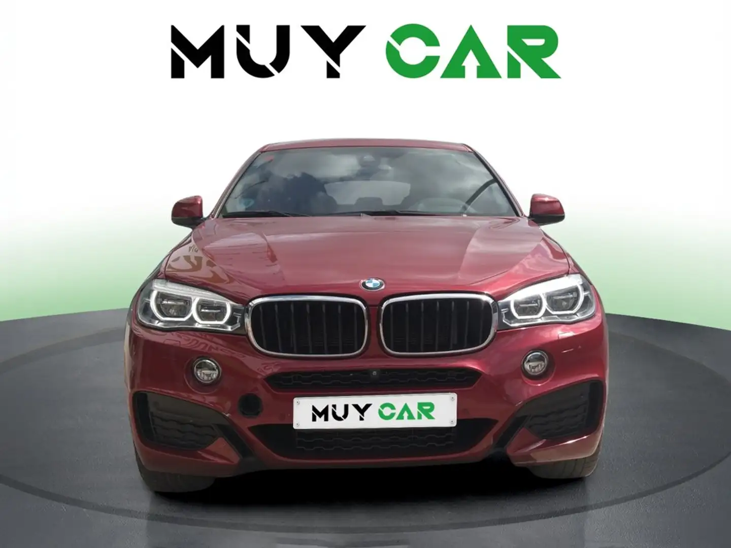 BMW X6 xDrive 30dA Rojo - 2