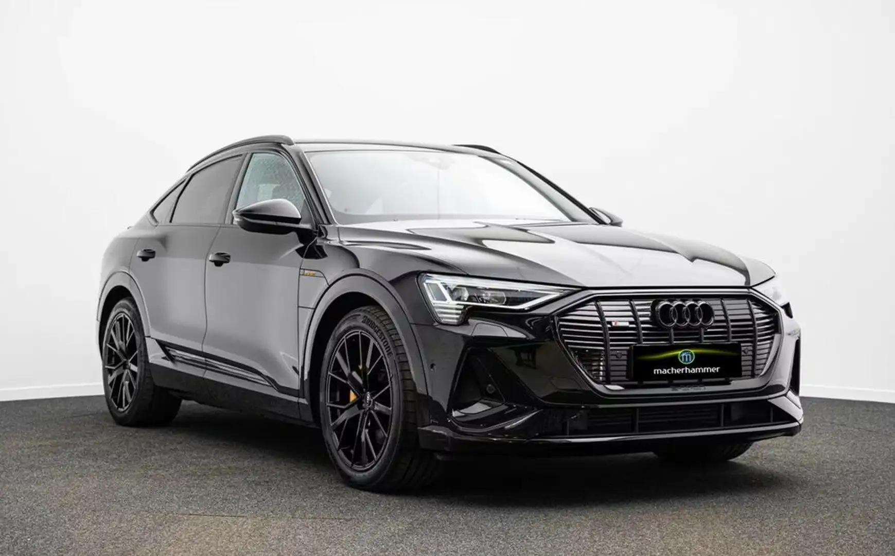 Audi e-tron 55 SB S LINE*BLACK-EDIT*PANO*AHK*MATRIX*ACC Schwarz - 2
