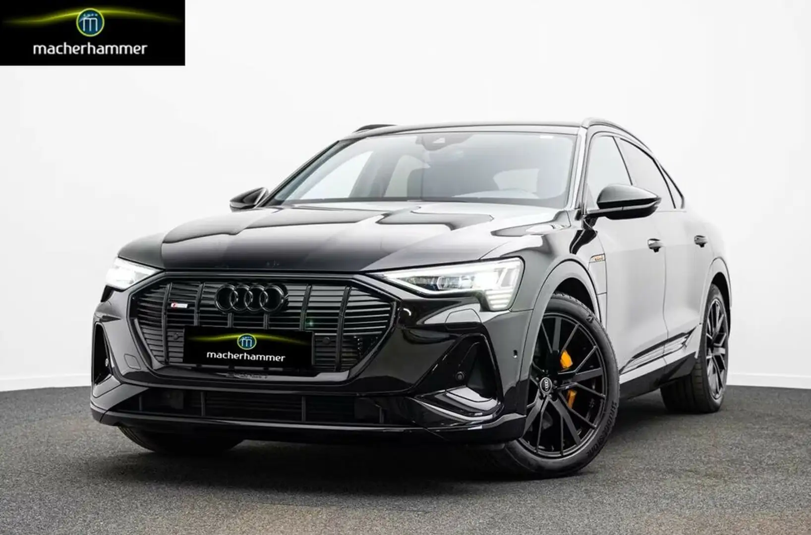Audi e-tron 55 SB S LINE*BLACK-EDIT*PANO*AHK*MATRIX*ACC Schwarz - 1