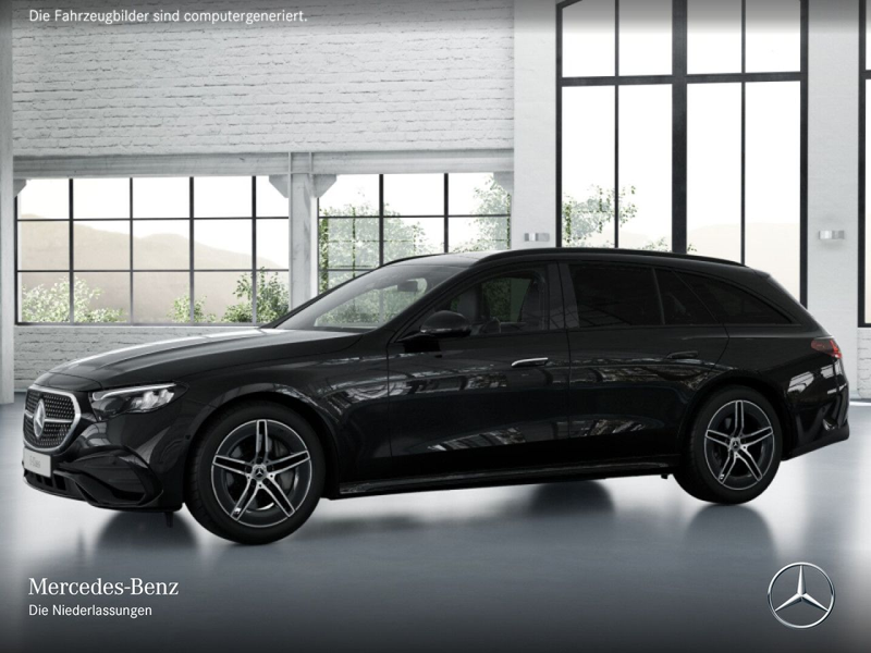 Mercedes-Benz E 220 d T 4M AMG Pano Distr. LED AHK Night Kamera — photo 3