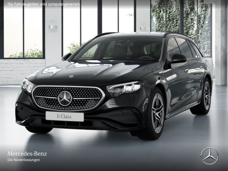 Mercedes-Benz E 220 d T 4M AMG Pano Distr. LED AHK Night Kamera — photo 2