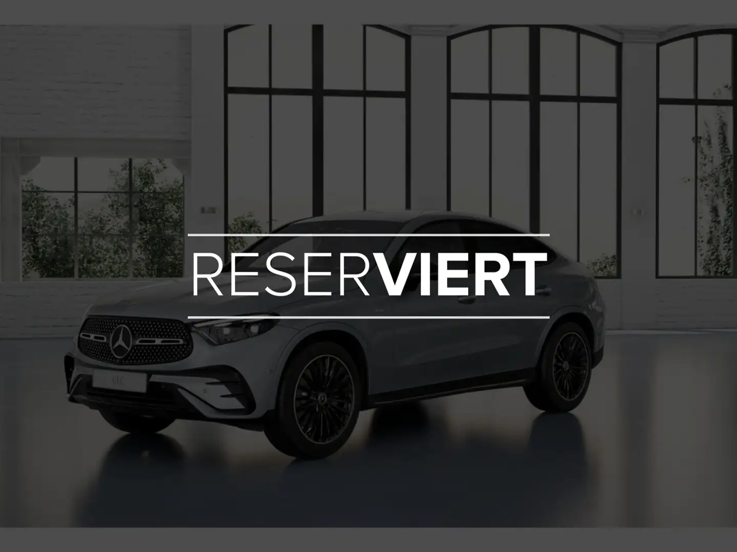 Mercedes-Benz GLC 300 de 4MATIC Coupé mit EQ Hybrid Technologie Silber - 1