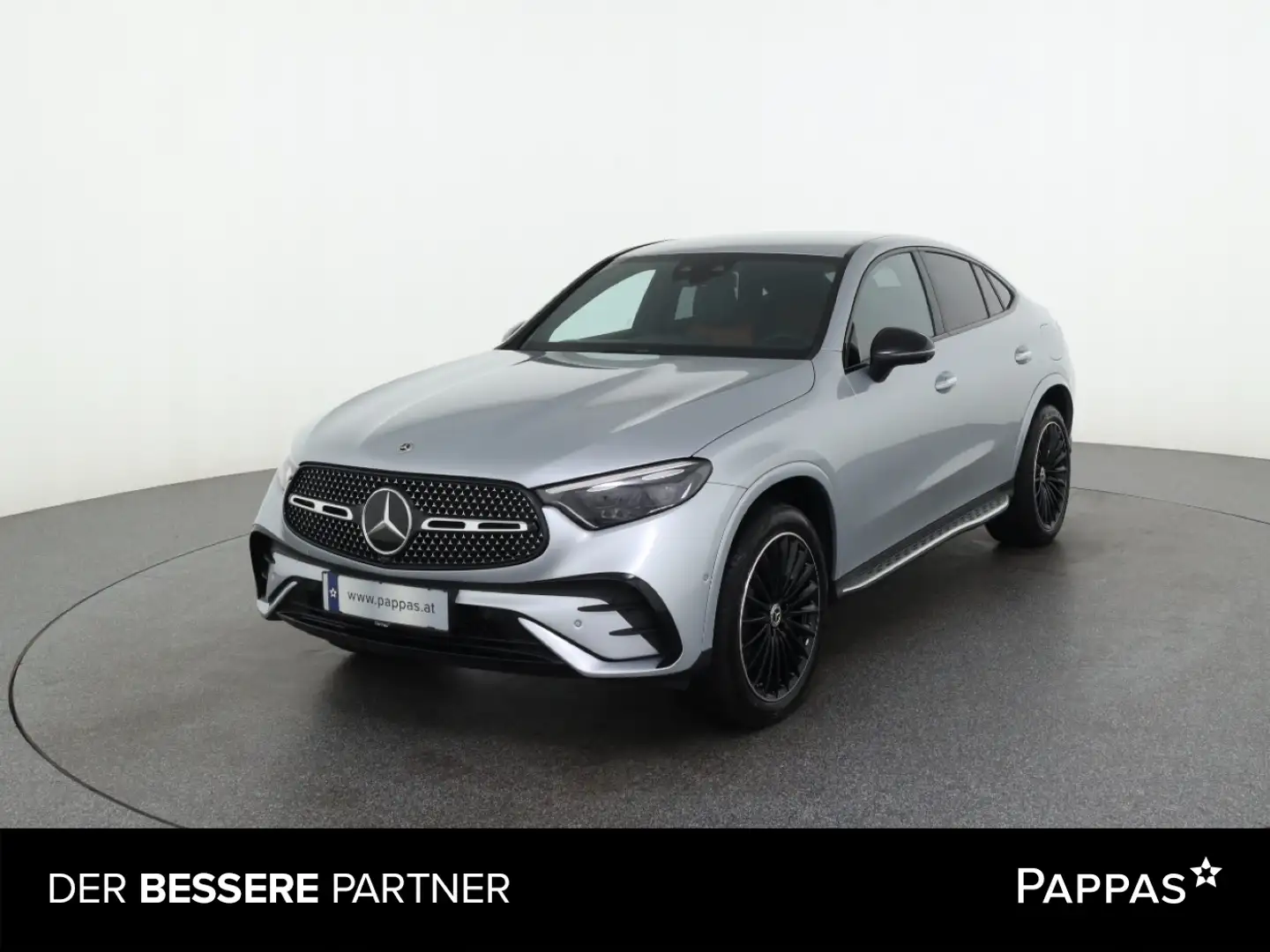 Mercedes-Benz GLC 300 de 4MATIC Coupé mit EQ Hybrid Technologie Silber - 1