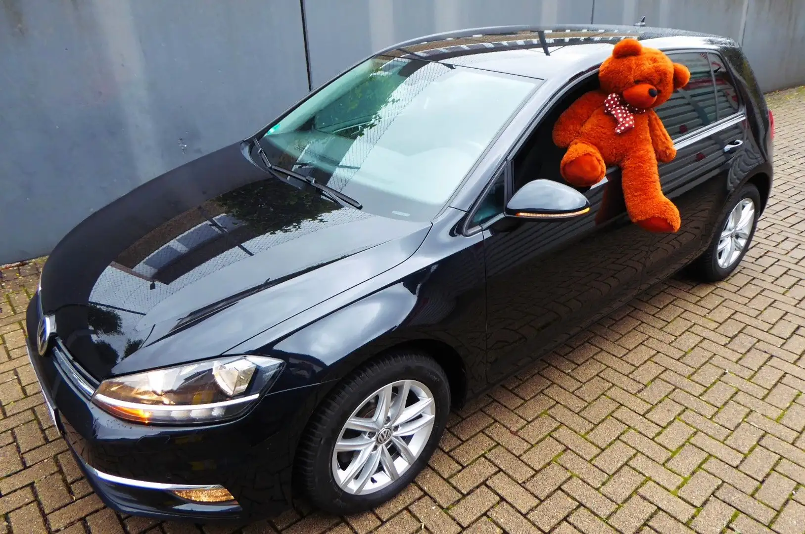 Volkswagen Golf VII 1.0 TSI Comfortline Scheckheft Noir - 1