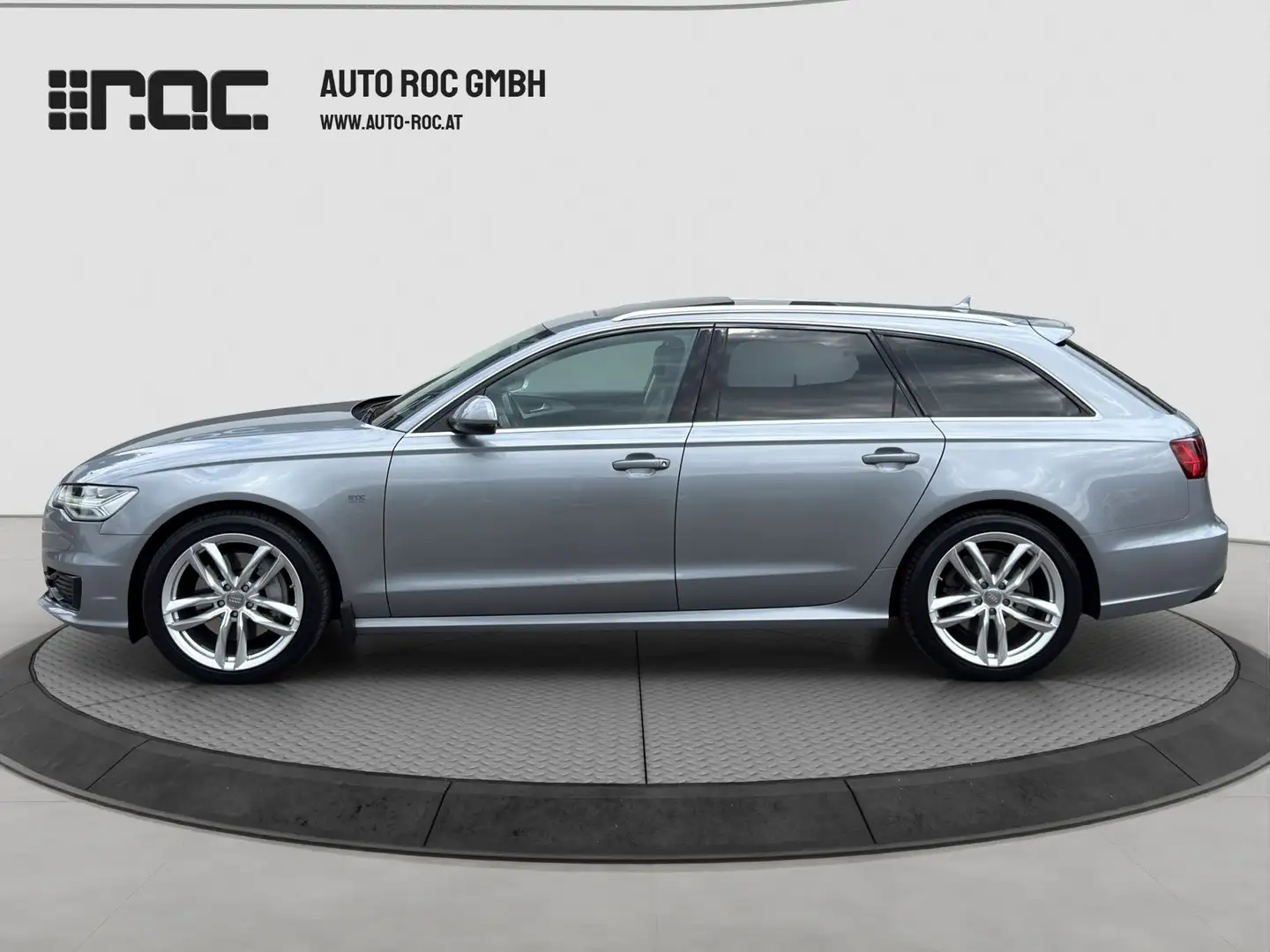 Audi A6 3.0 TDI clean diesel quattro Panorama/AHK/STH/Nav Silber - 2