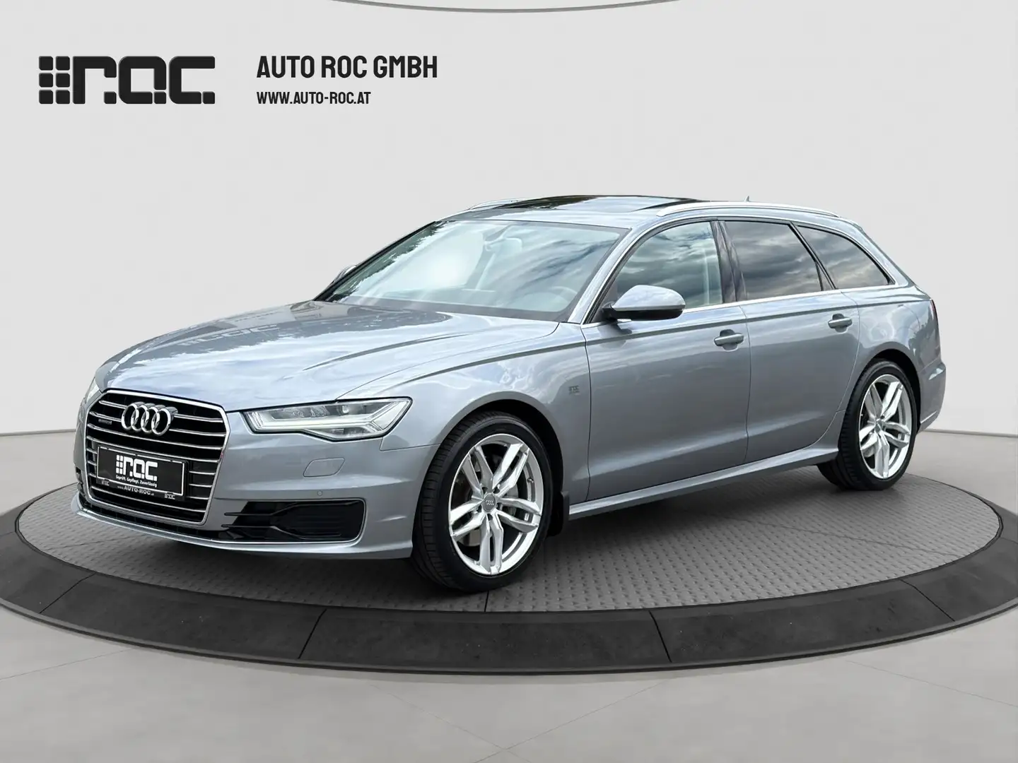 Audi A6 3.0 TDI clean diesel quattro Panorama/AHK/STH/Nav Silber - 1