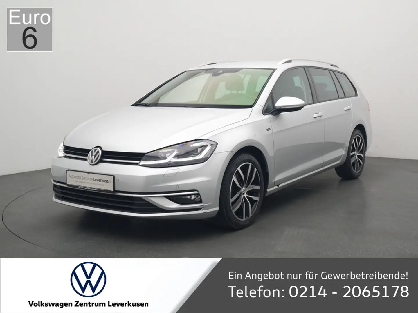 Volkswagen Golf VII 1.6 TDI Join AHK NAVI SHZ PDC LED Silber - 1