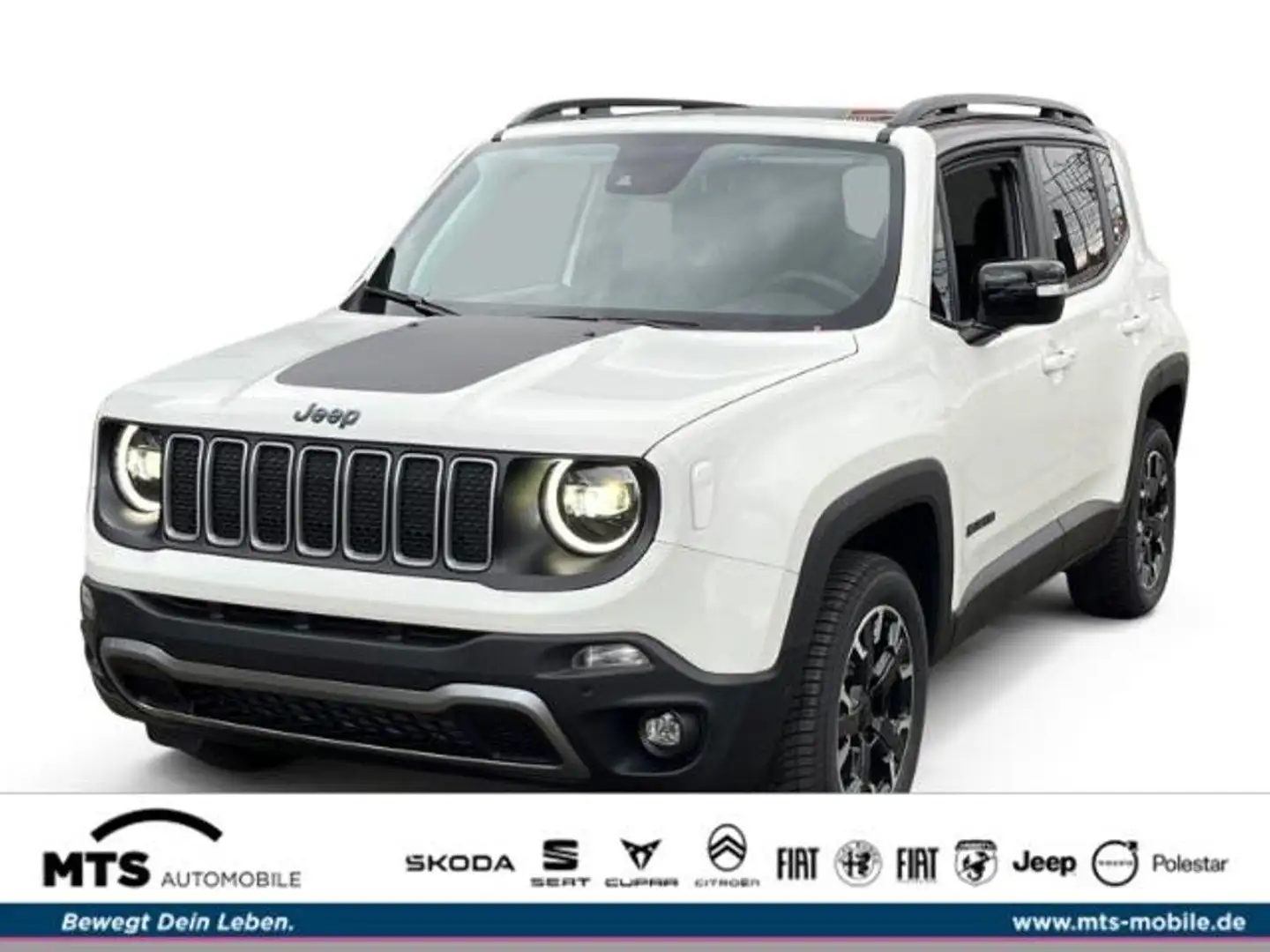 Jeep Renegade PHEV MY23-High Upland E6.4 Blanc - 1