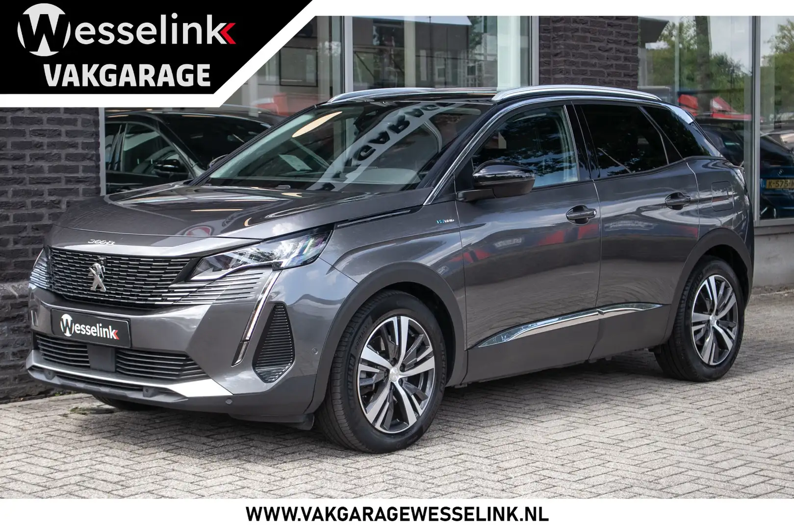 Peugeot 3008 1.6 HYbrid 225 Allure Pack Business | Electrische Gris - 1