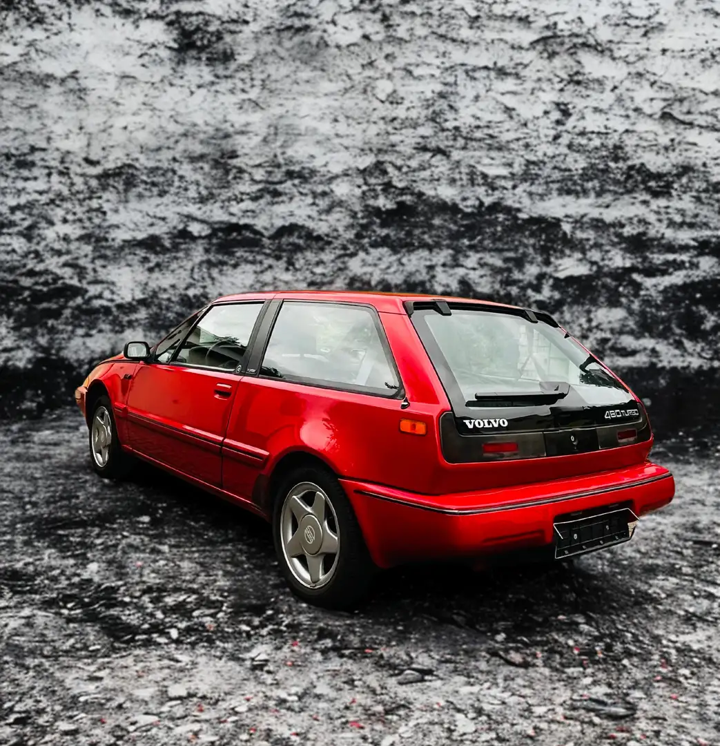 Volvo 480 Turbo Czerwony - 2