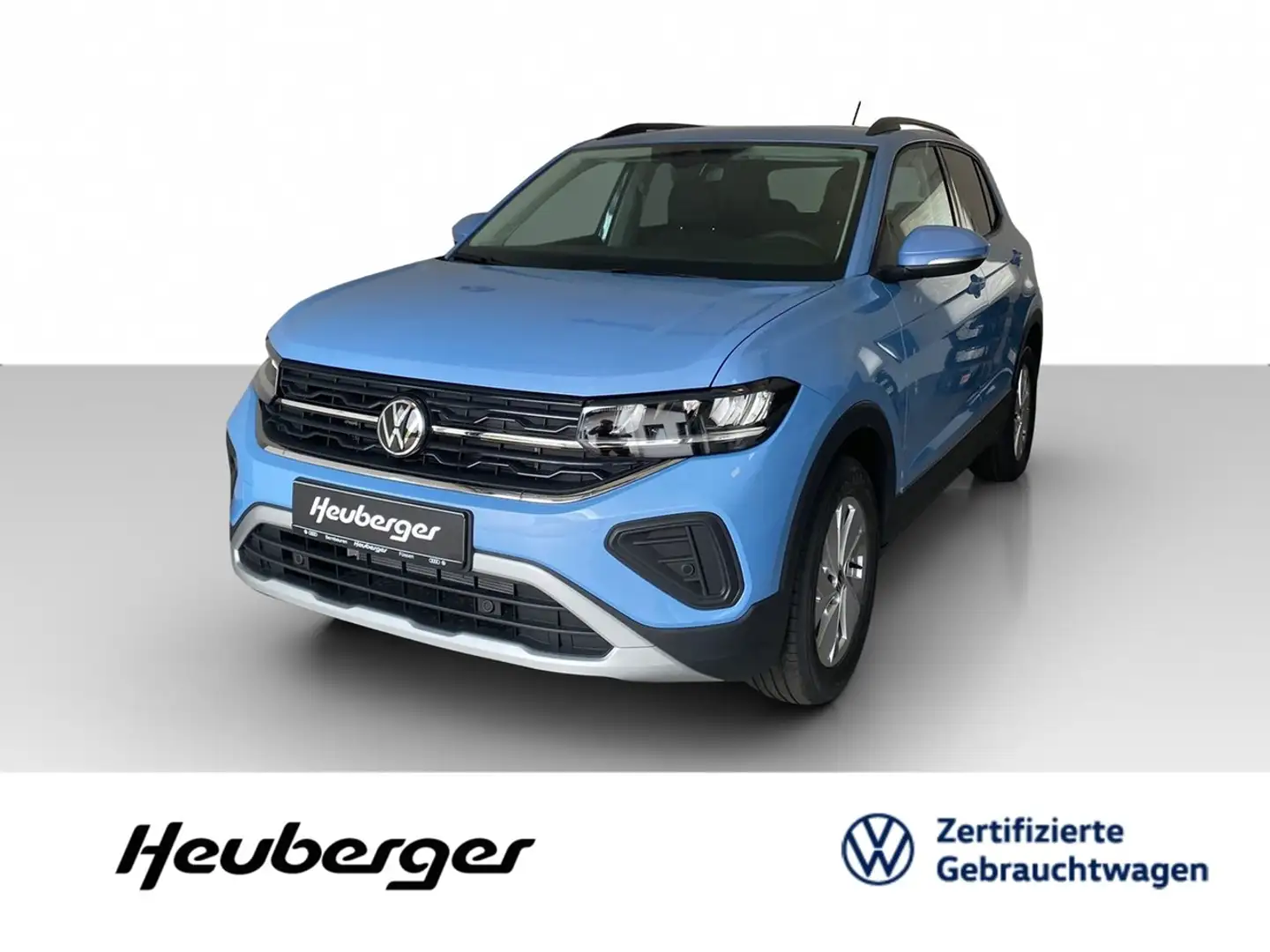 Volkswagen T-Cross 1.0 TSI Life, AHK, R.Kam., LED, SHZ Blau - 1