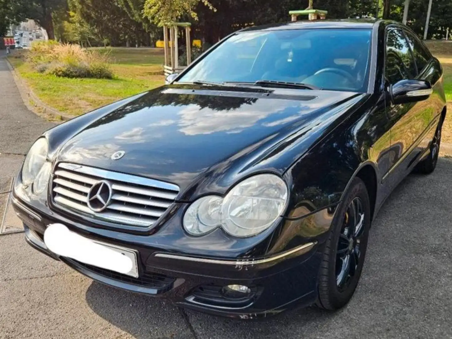 Mercedes-Benz C 160 C 160 Kompressor Sportcoupe Czarny - 1