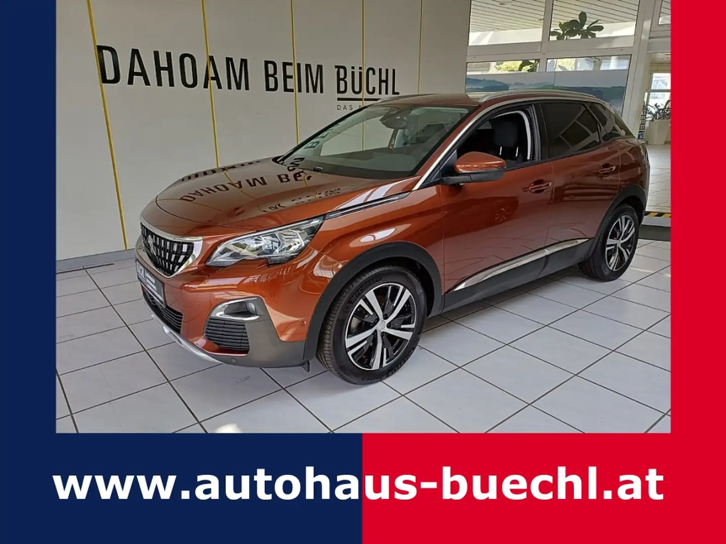 Peugeot 3008 1,6 BlueHDi 120 S&S 6-Gang Allure Maro - 1