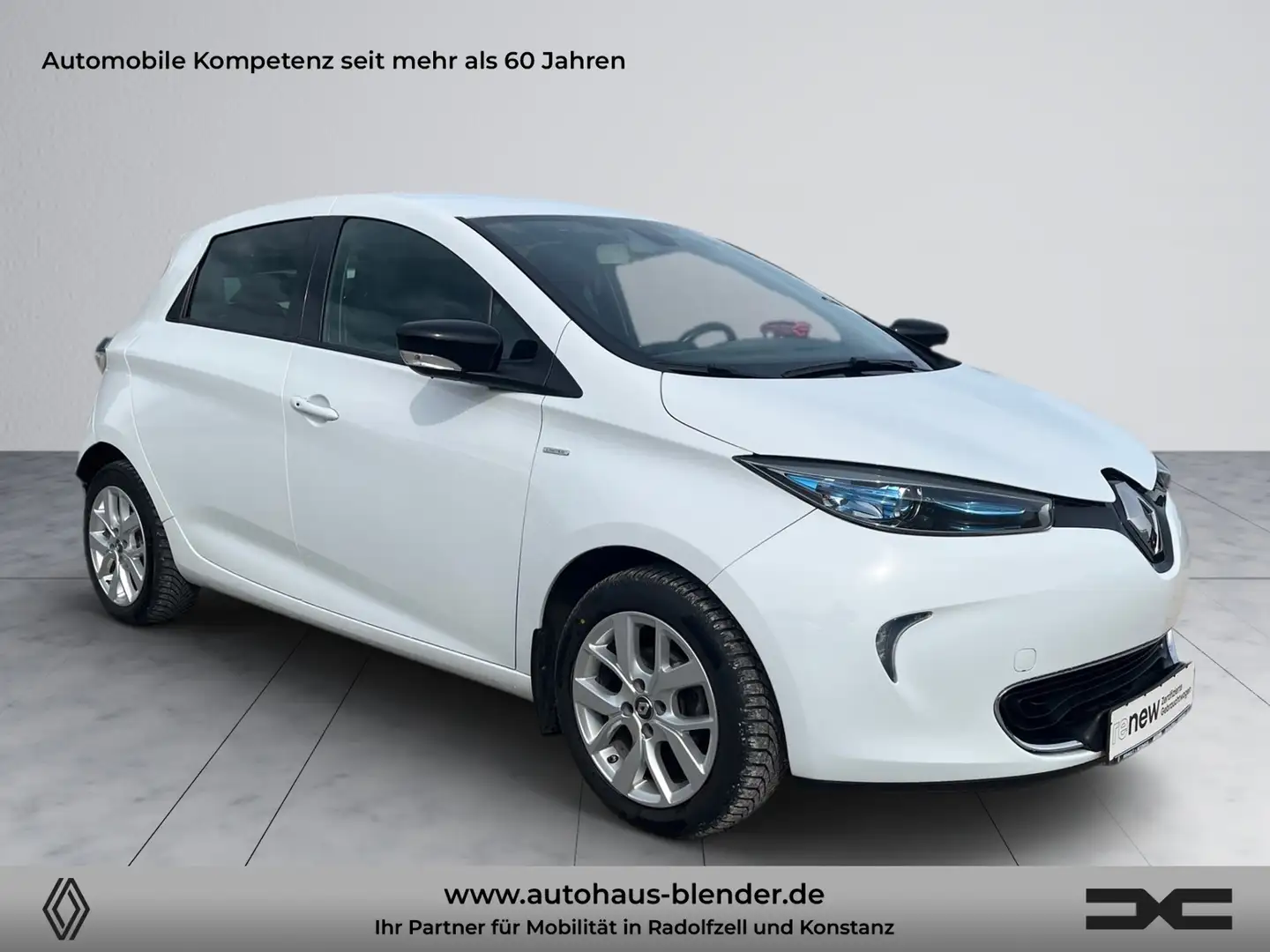 Renault ZOE LIFE ZE 40 Batteriemiete Weiß - 2