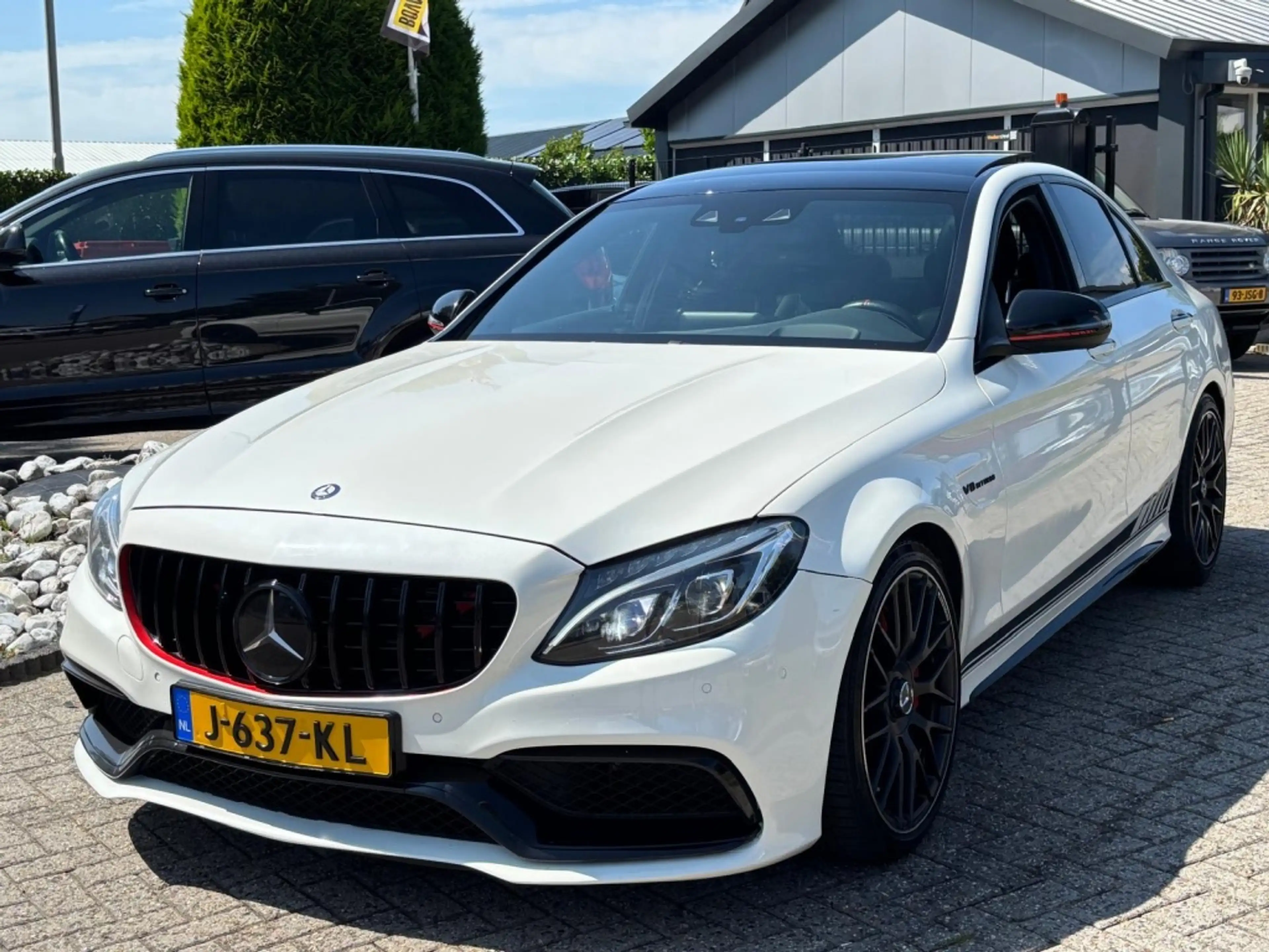Mercedes-Benz C 63 AMG Edition 1 C63 Wit 2015 Pano