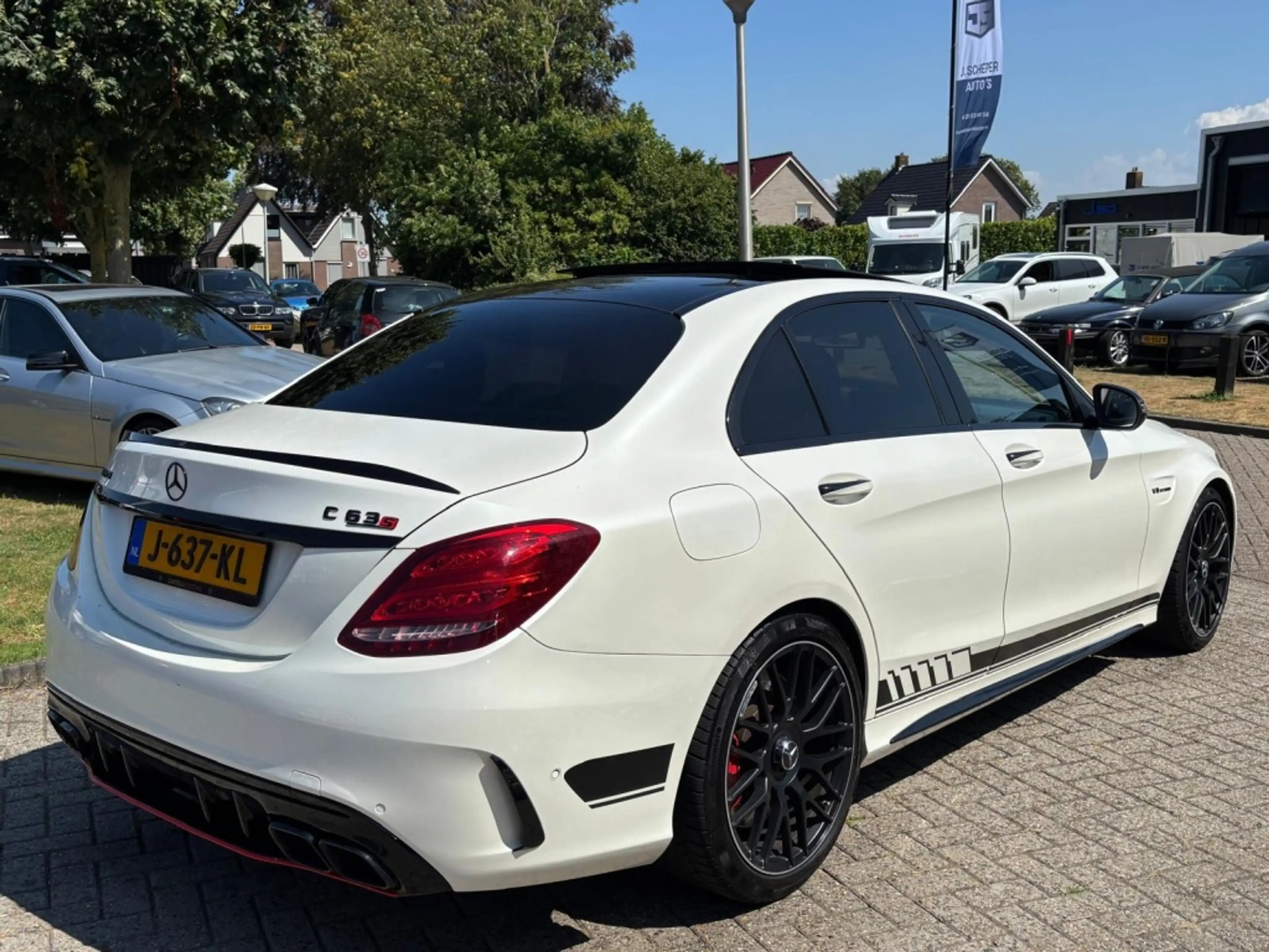 Mercedes-Benz C 63 AMG Edition 1 C63 Wit 2015 Pano — photo 7