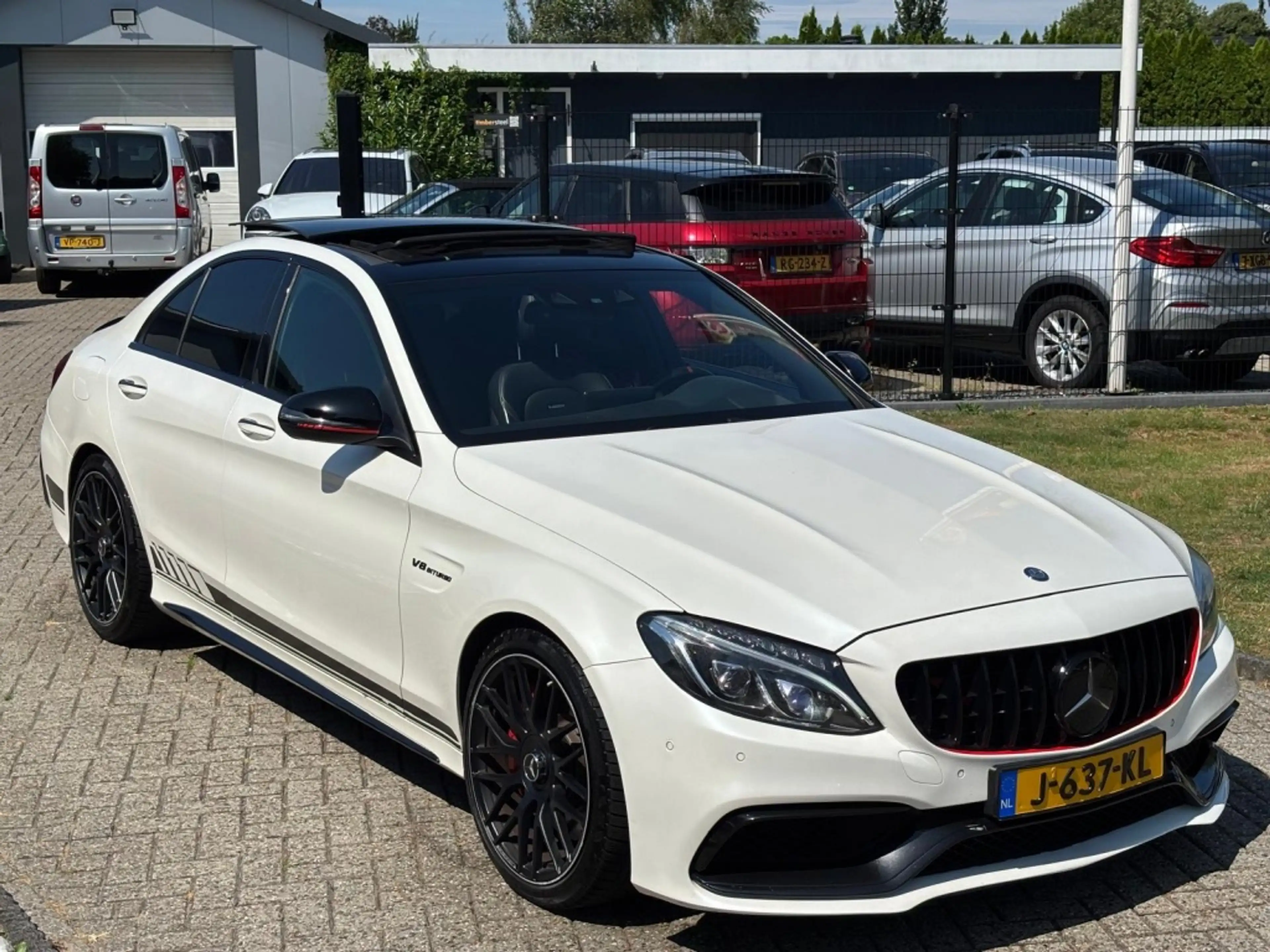 Mercedes-Benz C 63 AMG Edition 1 C63 Wit 2015 Pano — photo 9
