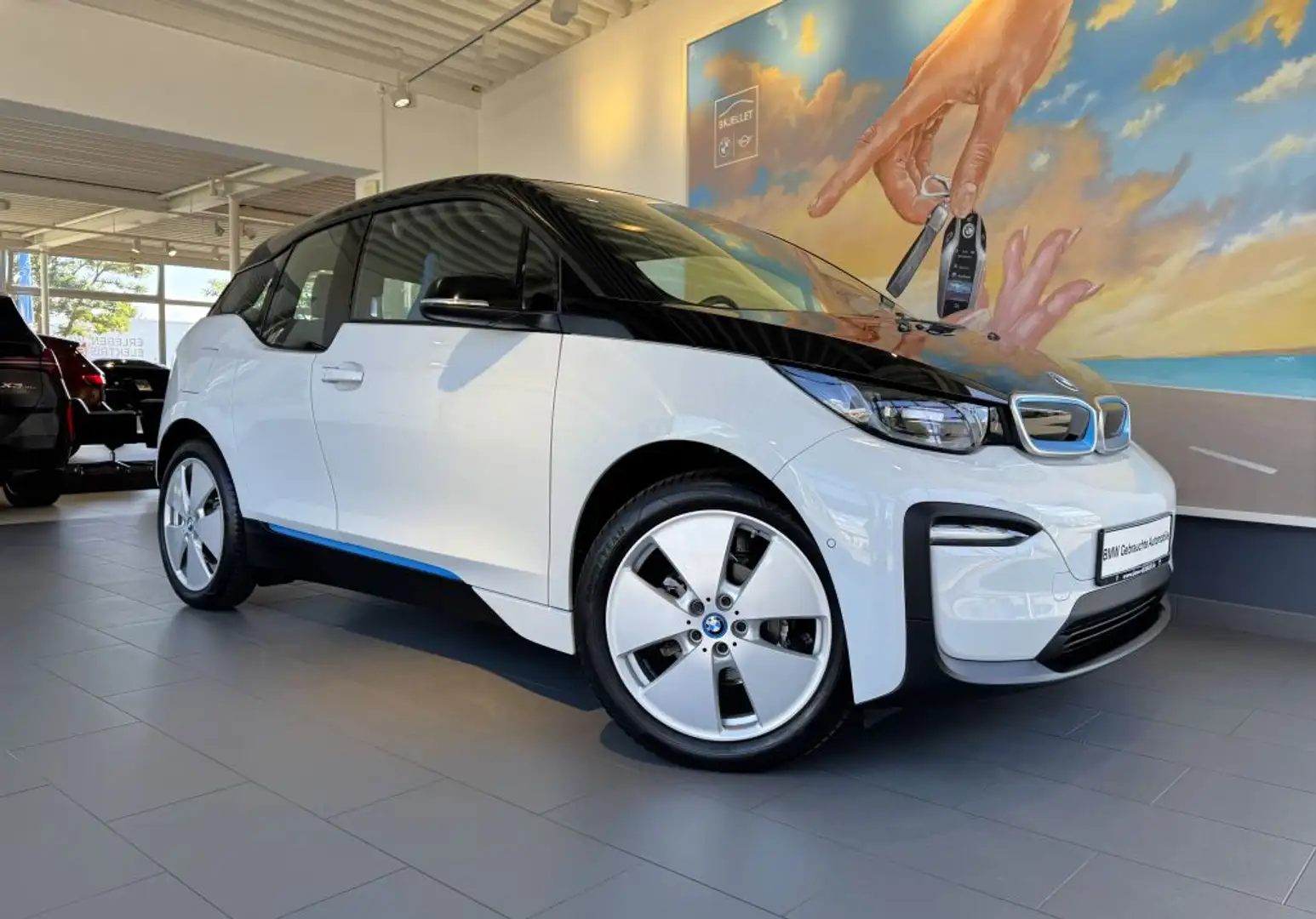 BMW i3 120 Ah NAVI+AC/DC+DAB+SITZHZ+PDC+WÄRMEP.+19* Weiß - 2