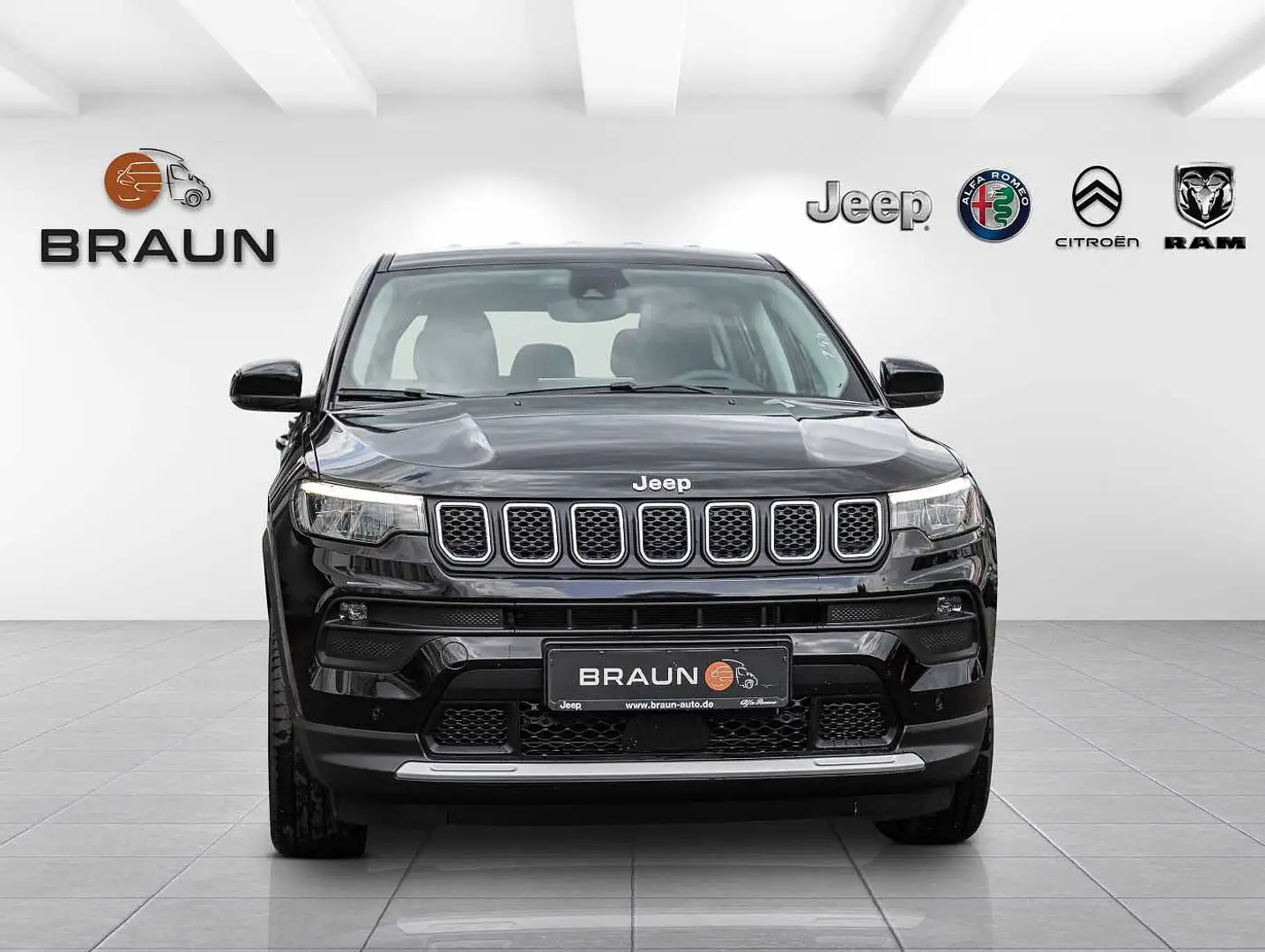 Jeep Compass 1.5  48V e-Hybrid Automatik Altitude Schwarz - 2