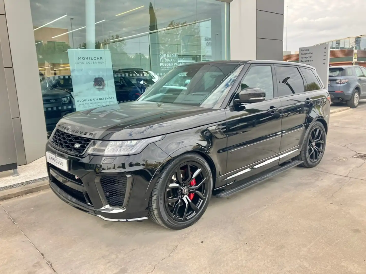 Land Rover Range Rover Sport 5.0 V8 SC SVR Aut. Zwart - 2