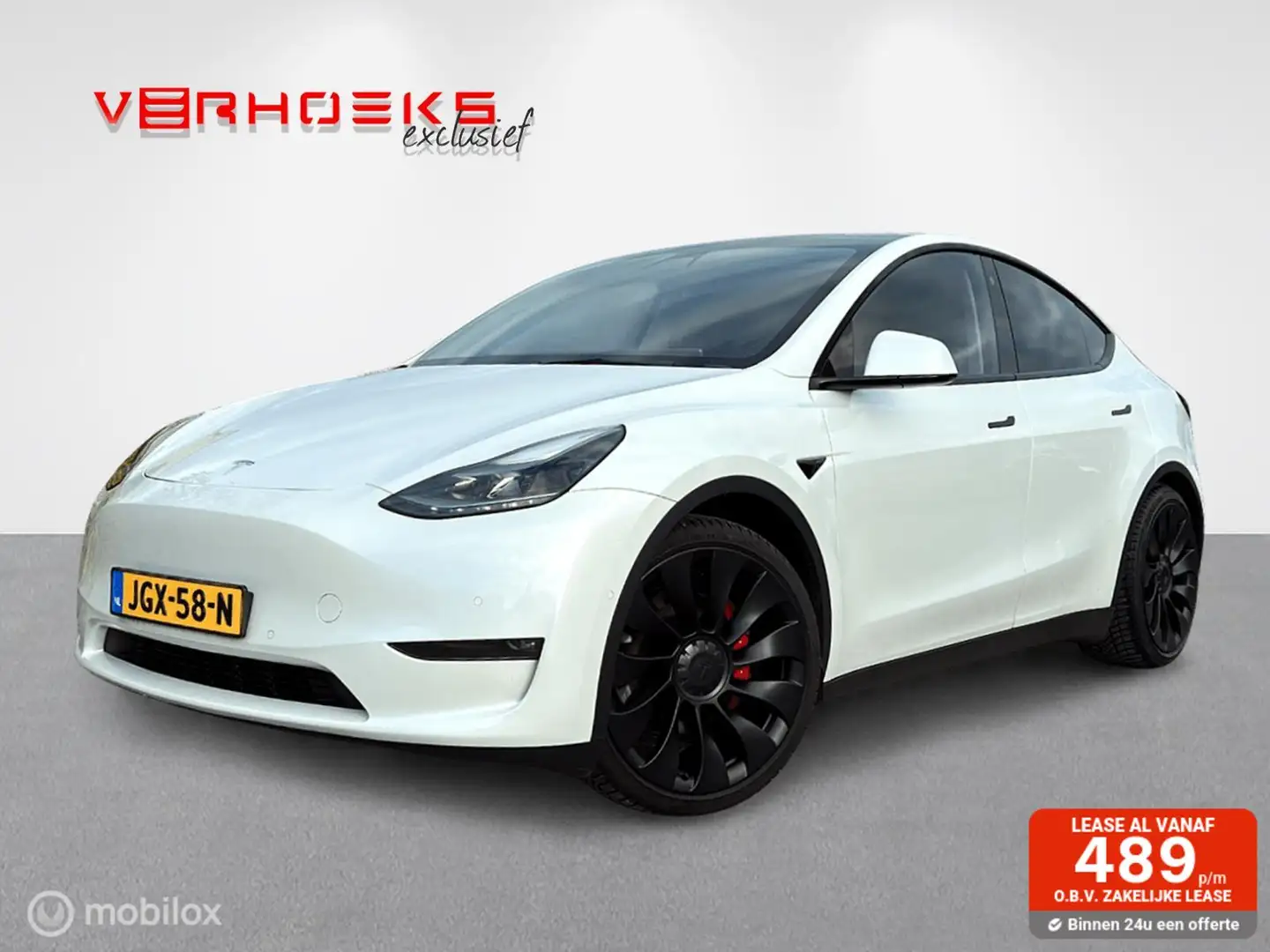 Tesla Model Y Performance AWD 75 kWh Blanc - 1
