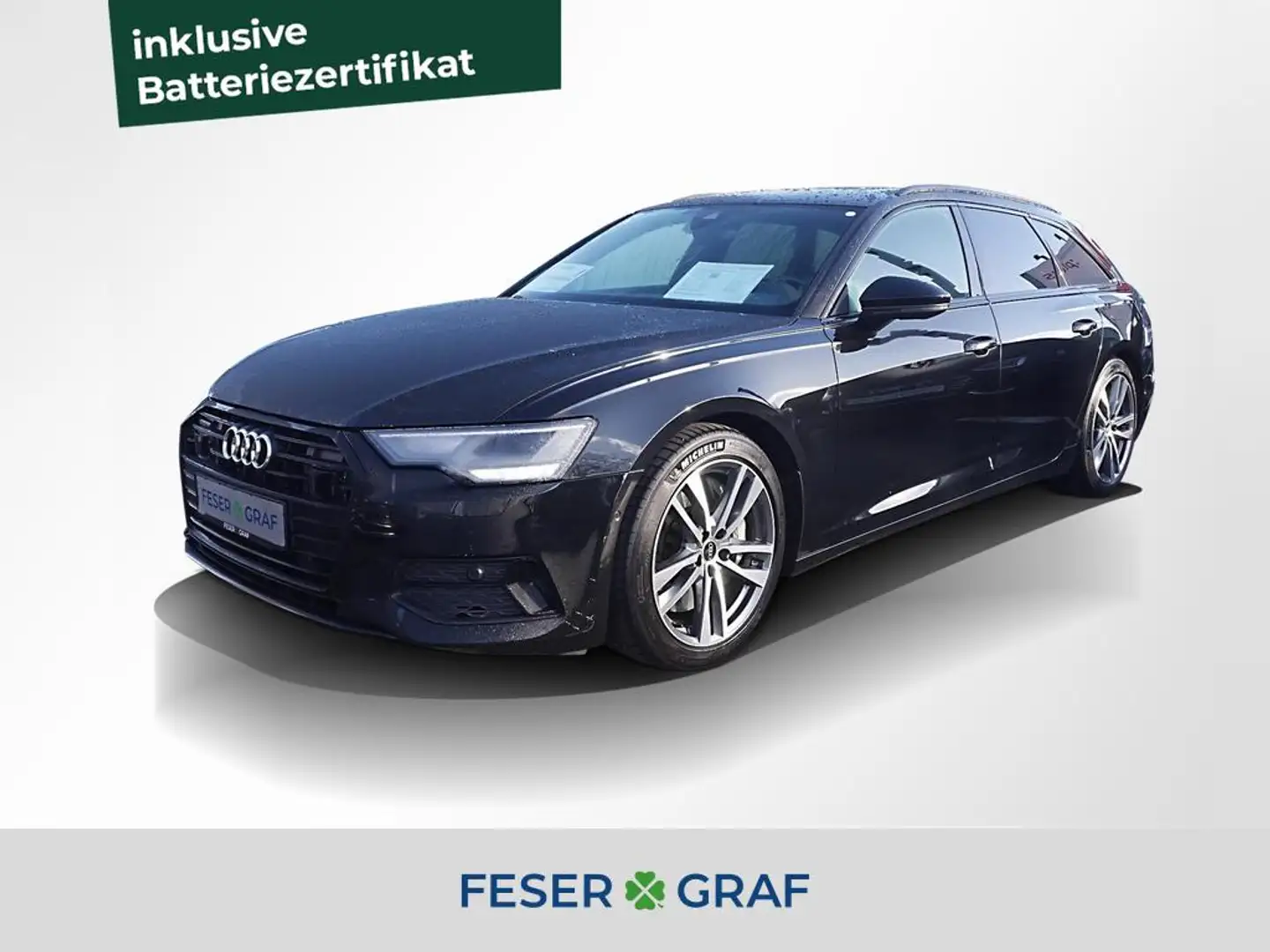 Audi A6 Avant 50 TFSI e qu. sport ACC AHK Navi RüKa Schwarz - 1