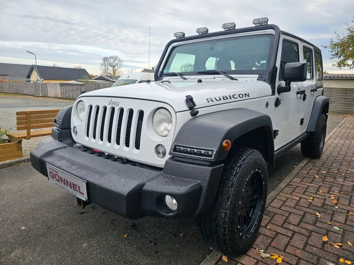 Jeep Wrangler 2.8 CRD Automatik Unlimited Rubicon Blanc - 2