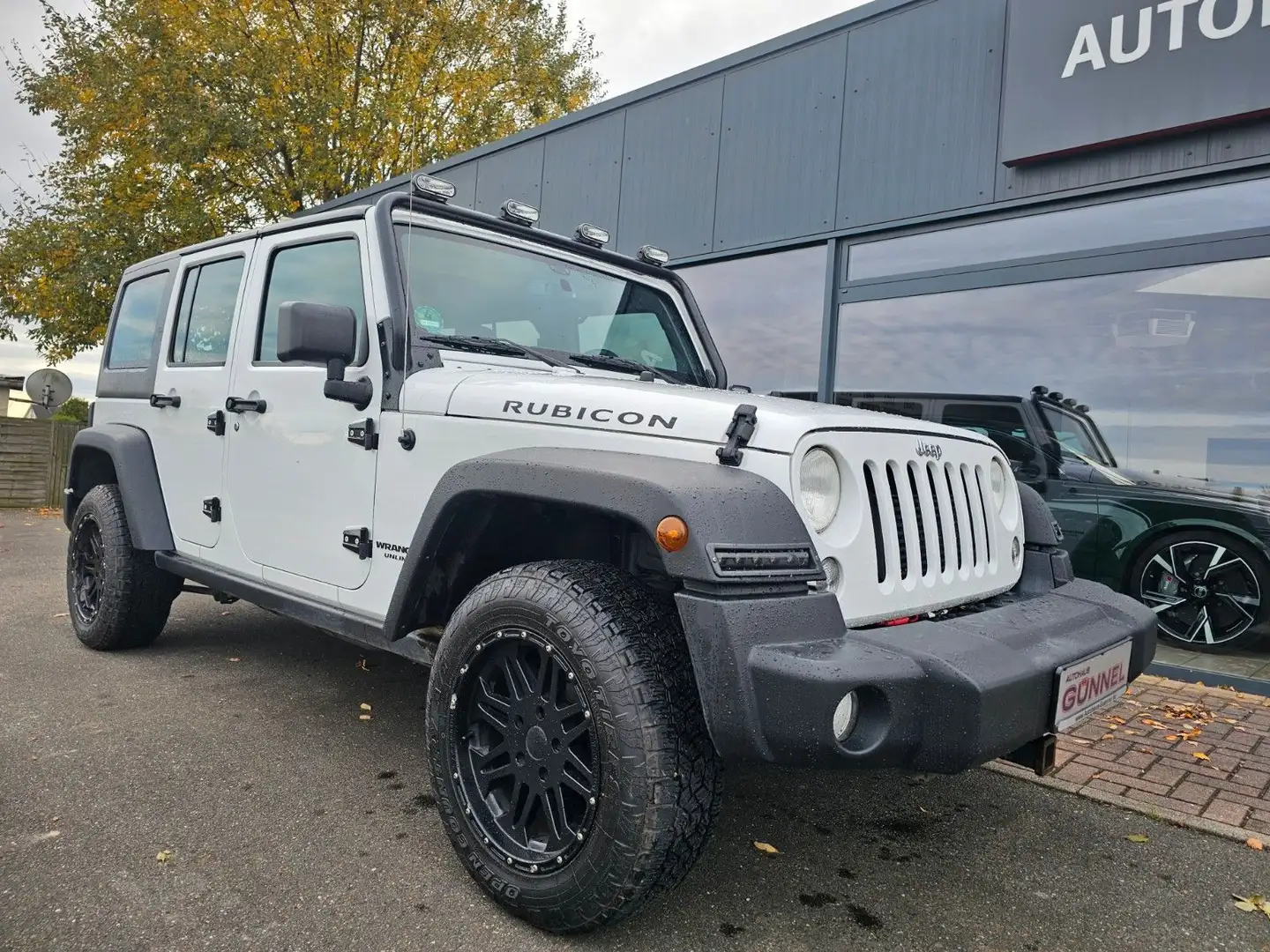 Jeep Wrangler 2.8 CRD Automatik Unlimited Rubicon Blanc - 1