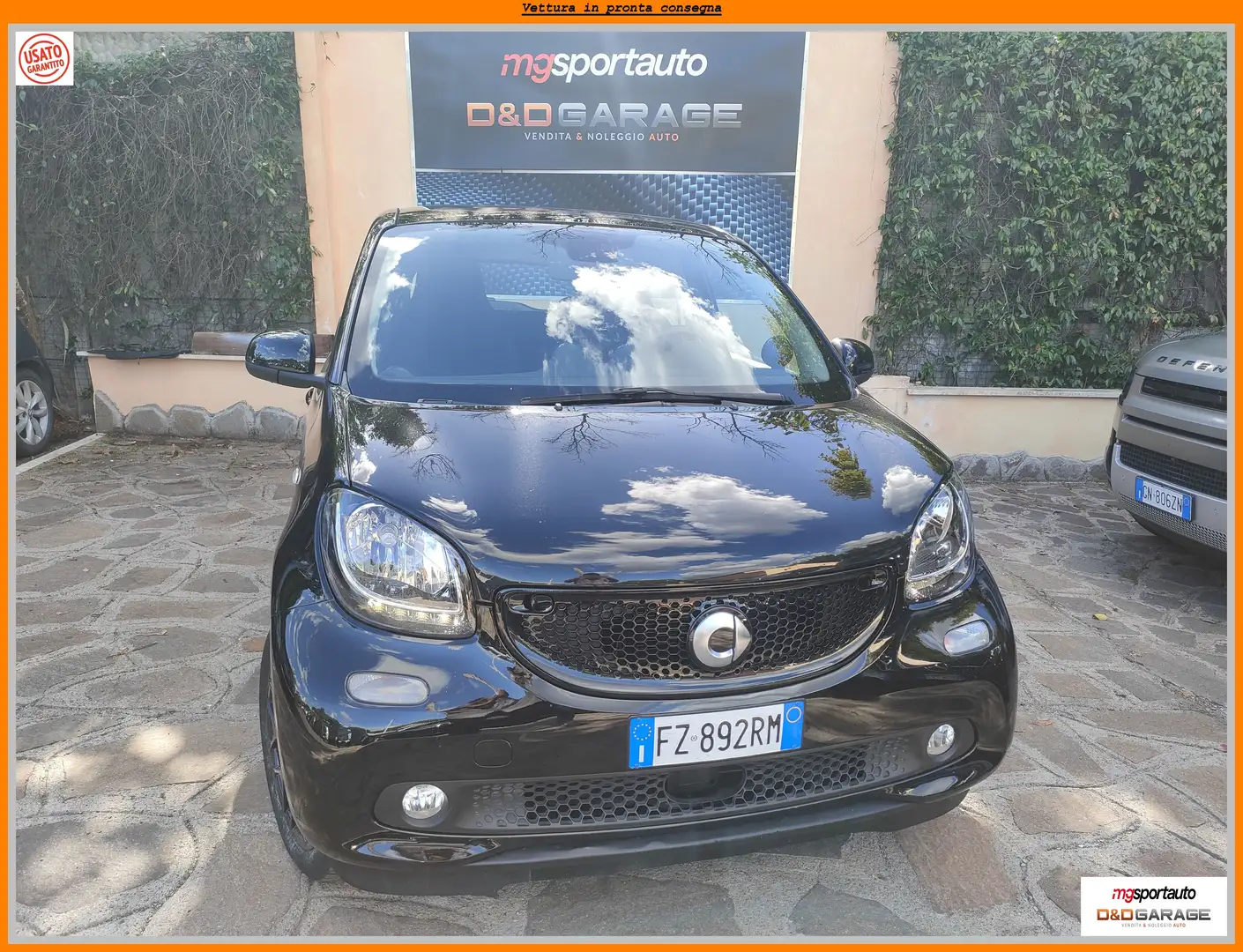 smart forFour Forfour II 2015 1.0 Passion 71cv twinamic my18 Noir - 1