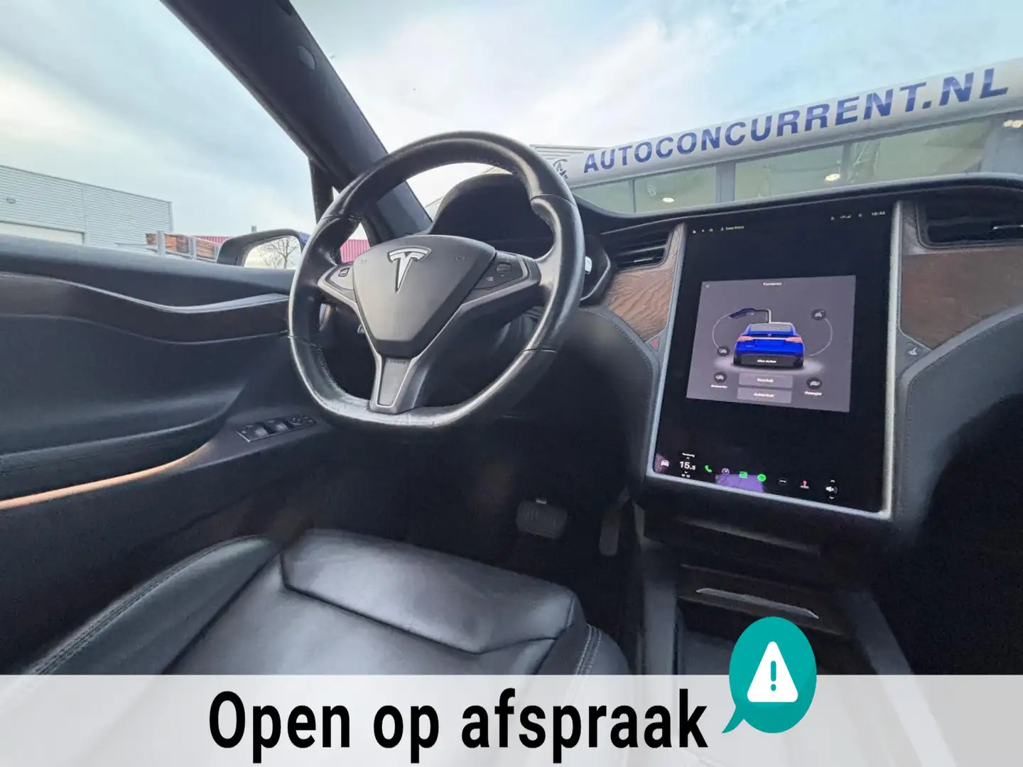 Tesla Model X 100D, Autopilot, Inruil mogelijk. Albastru - 2