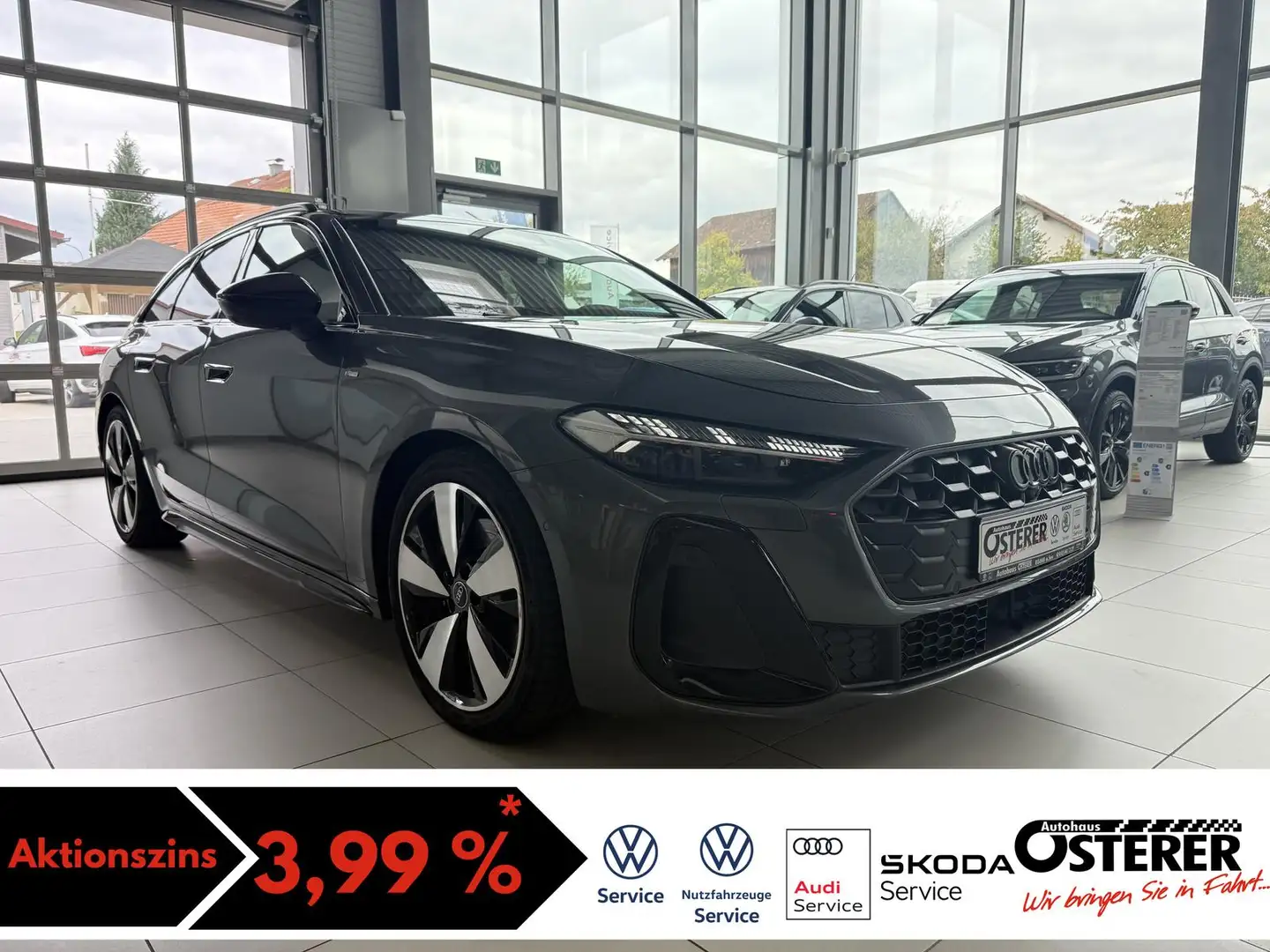 Audi A5 Avant 2.0 TDI S-Line Area View Tech plus Navi Matr Grau - 1