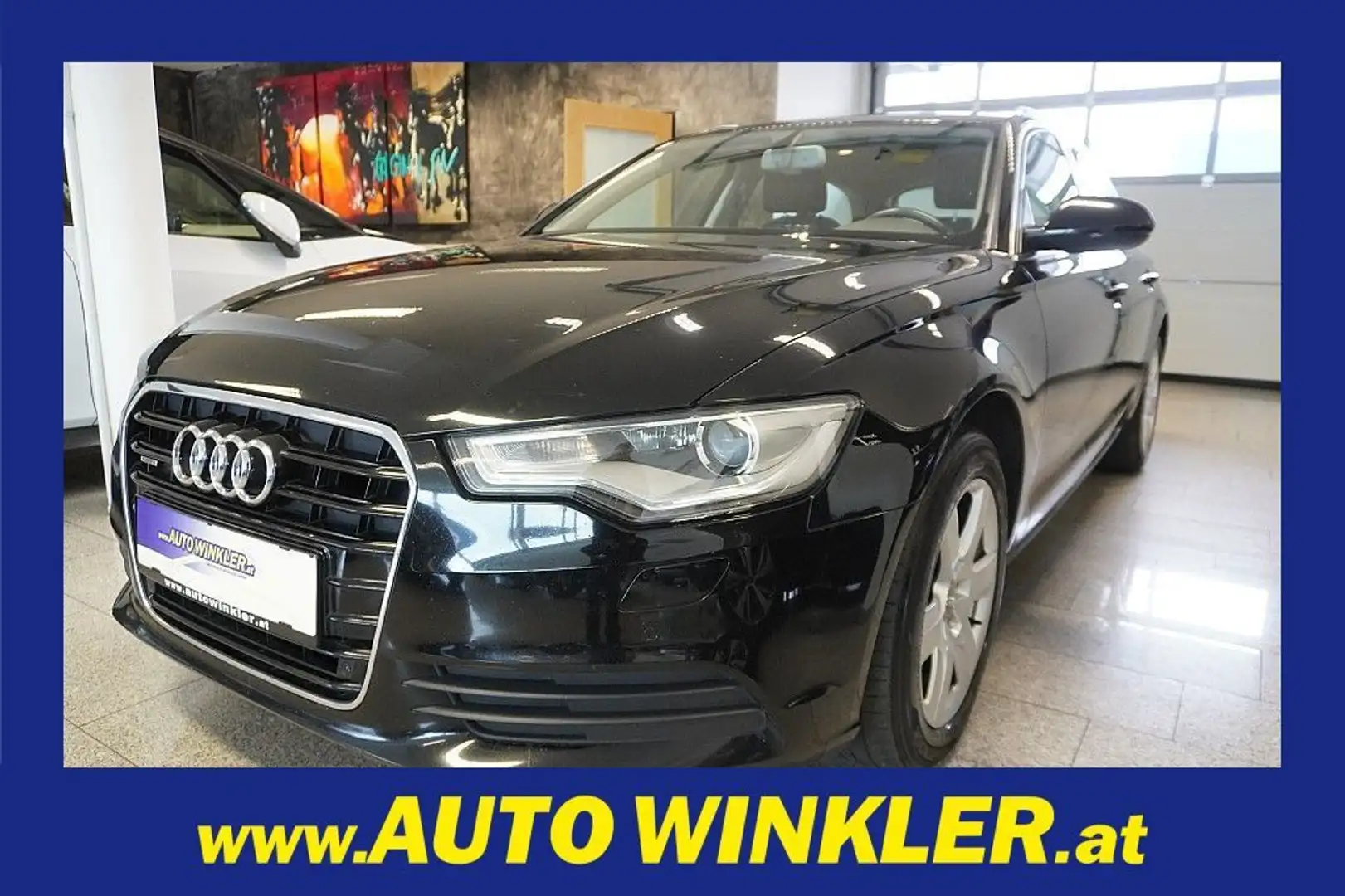 Audi A6 Avant 3,0TDI quattro Aut Navi Noir - 1