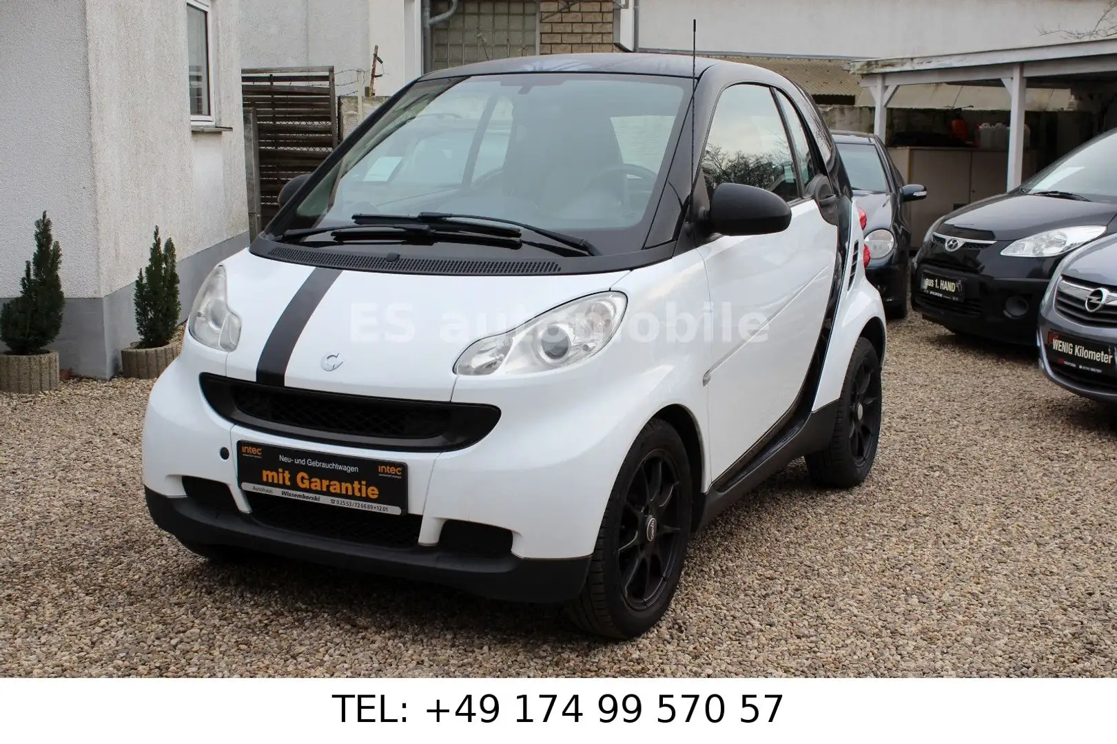 smart forTwo coupe Micro Hybrid Drive *Garantie/Klima* Blanco - 2