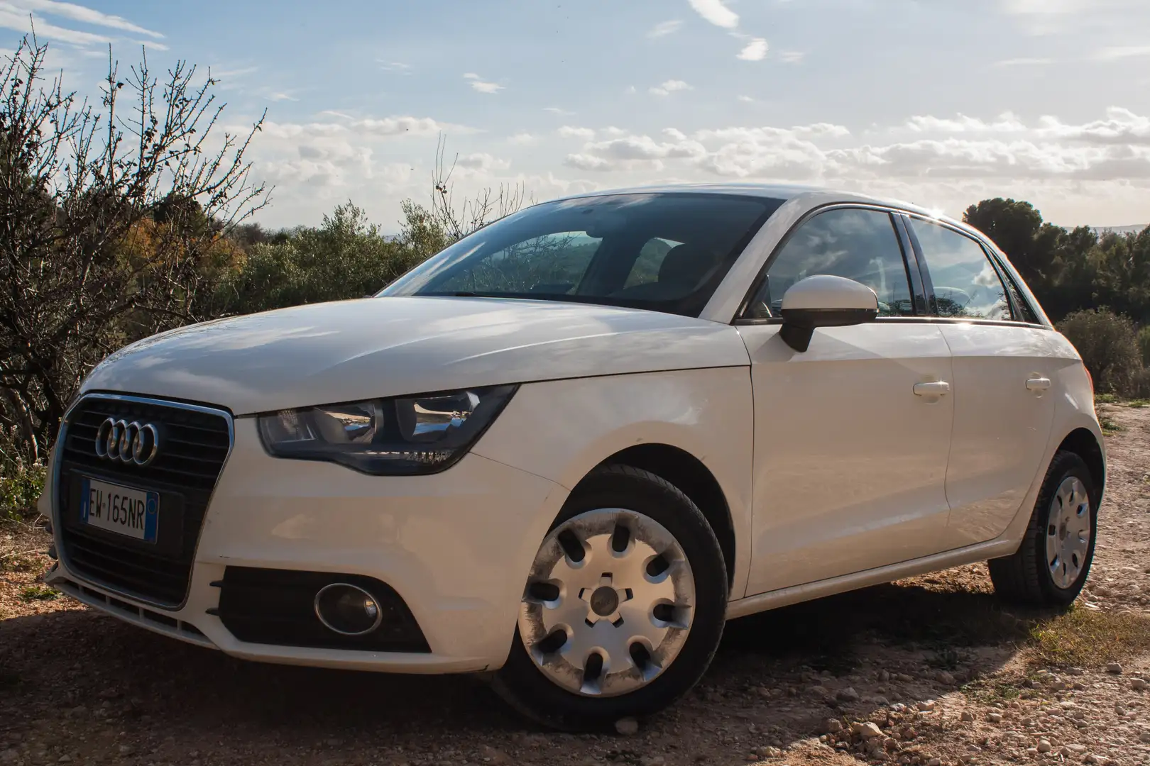 Audi A1 A1 Sportback 1.6 tdi Attraction 90cv Bianco - 1