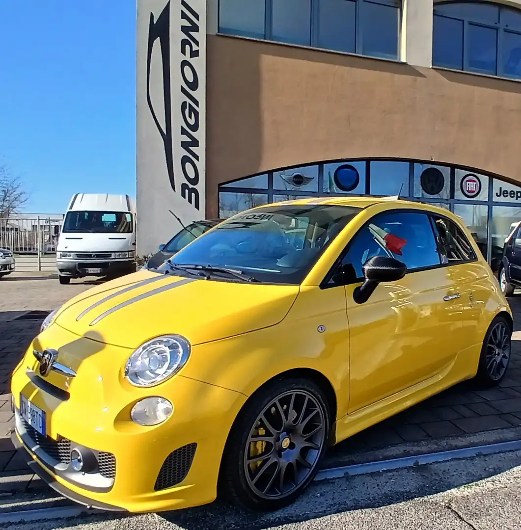 Abarth 695 tributo ferrari n245/299 gialla originale Jaune - 1