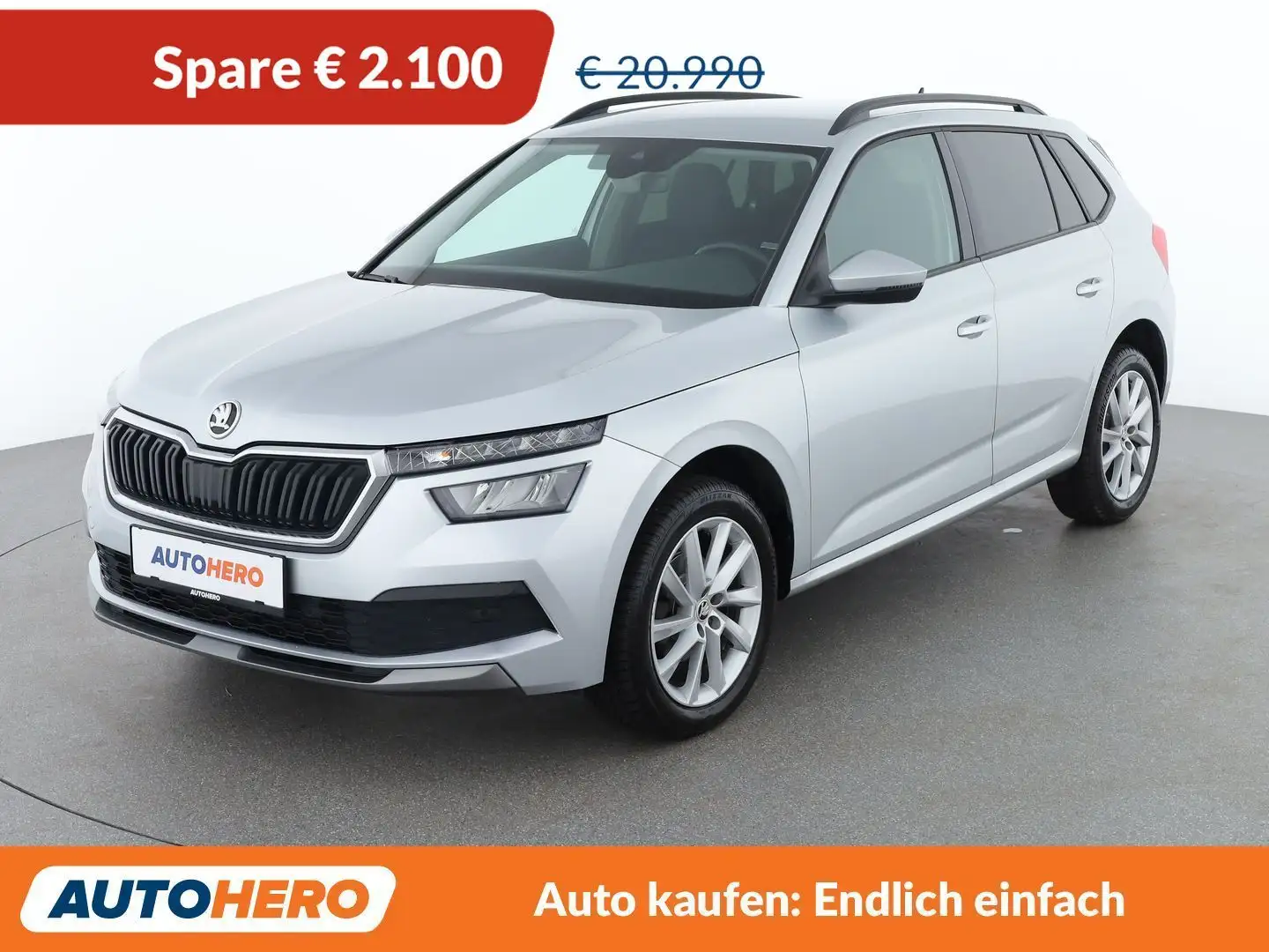 Skoda Kamiq 1.0 TSI Ambition Silber - 1