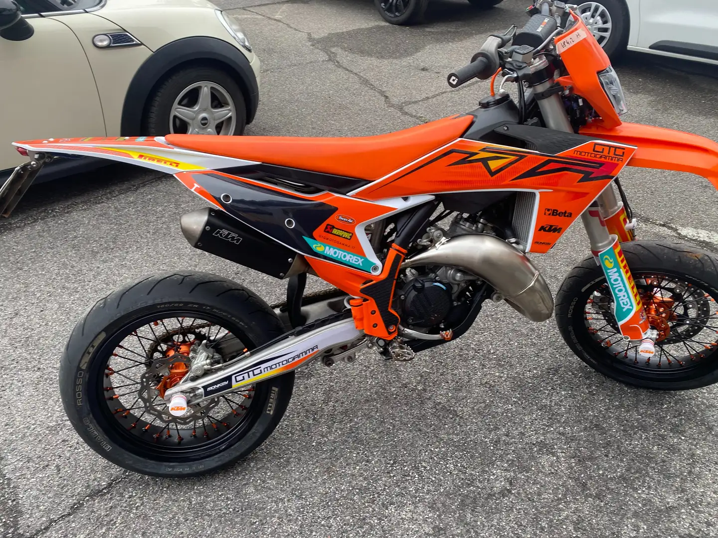 KTM 125 Supermoto KTM Motard 125 Arancione - 1