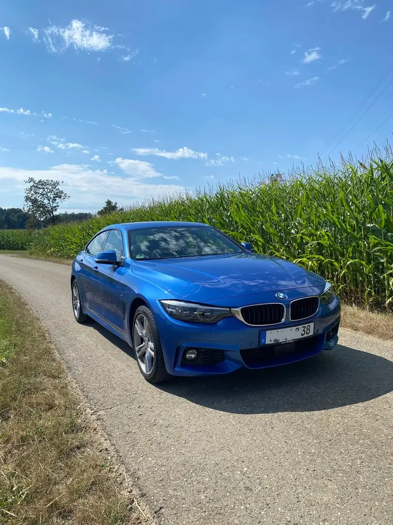 BMW 420 420 d xDrive M Sport Blau - 1