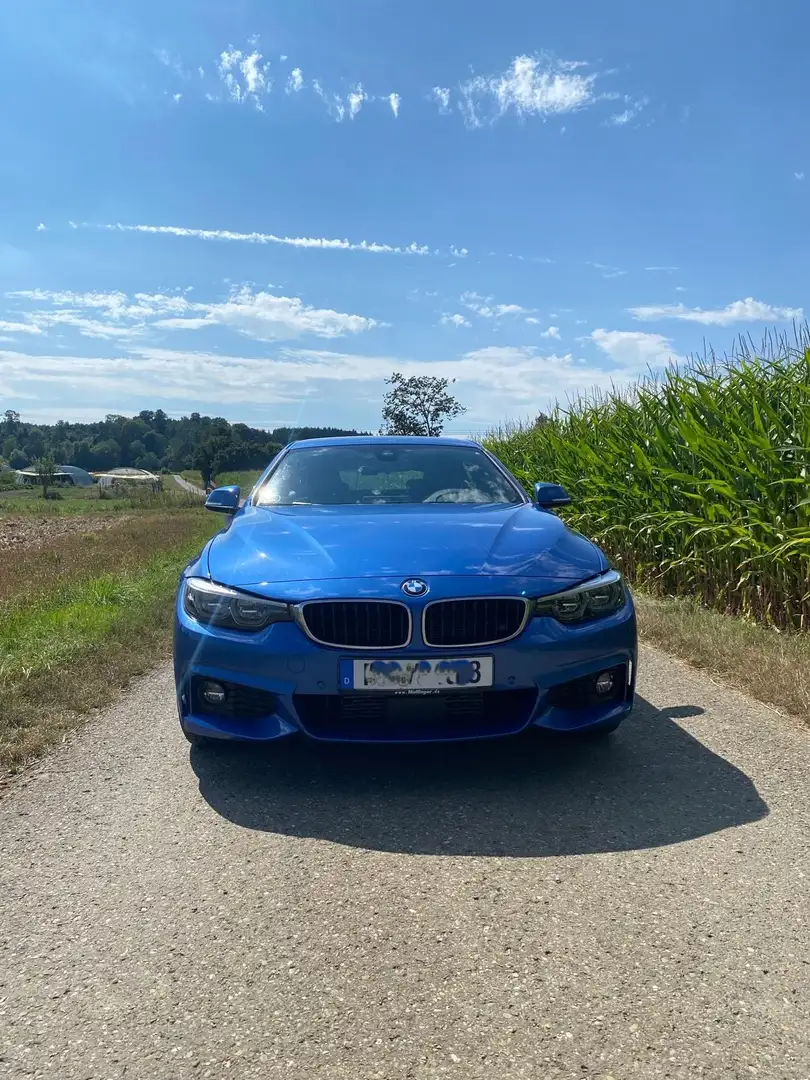 BMW 420 420 d xDrive M Sport Blau - 2