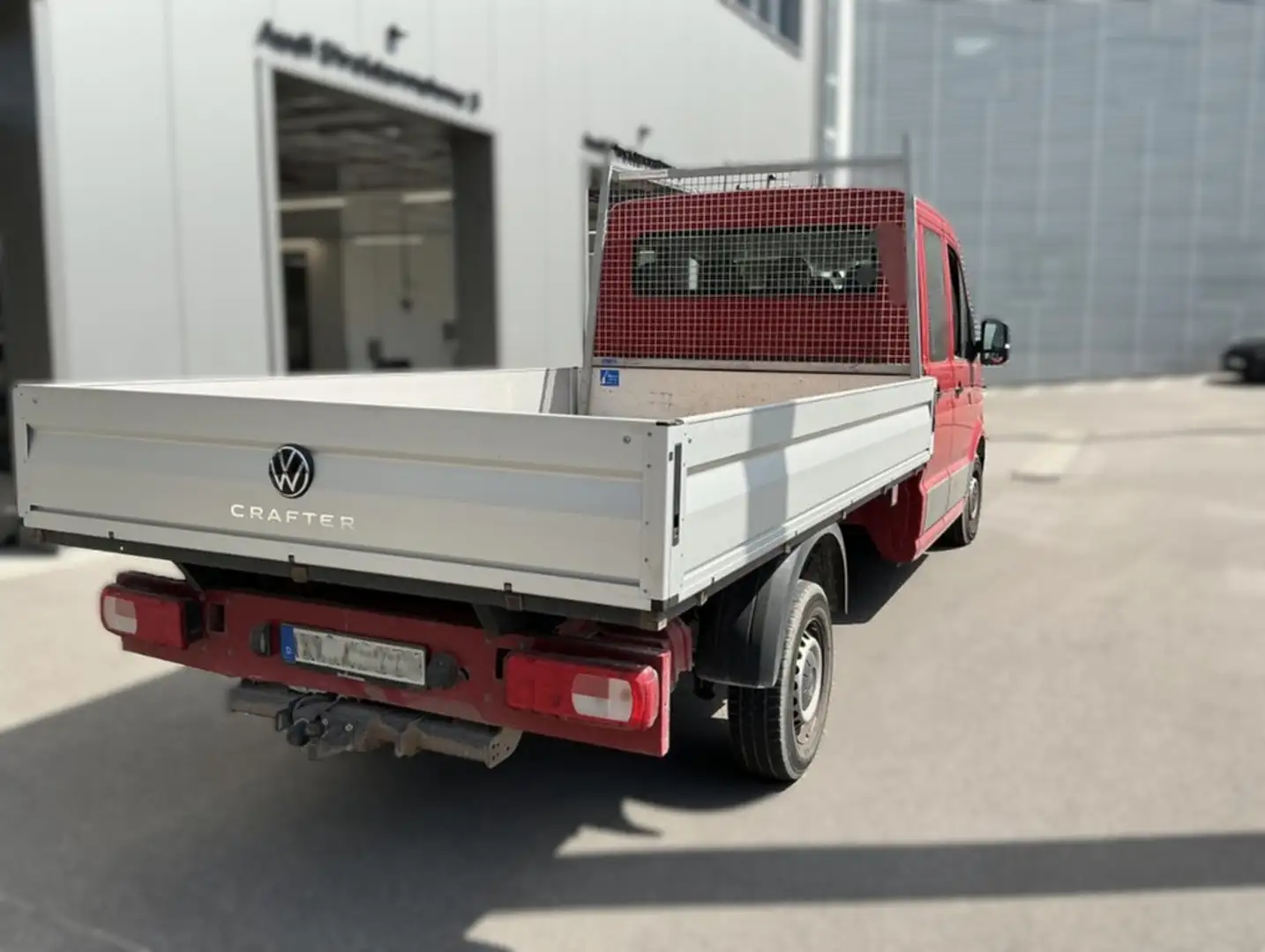 Volkswagen Crafter Pritsche 35 DOKA 2.0 TDI LR AHK Rot - 2