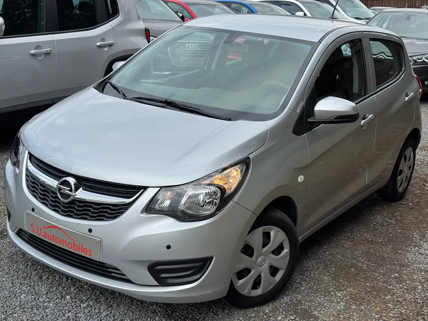 Opel Karl 1.0i Automatique/15.000Km/Clim/Cruise/Pdc/Gar12M Gris - 1